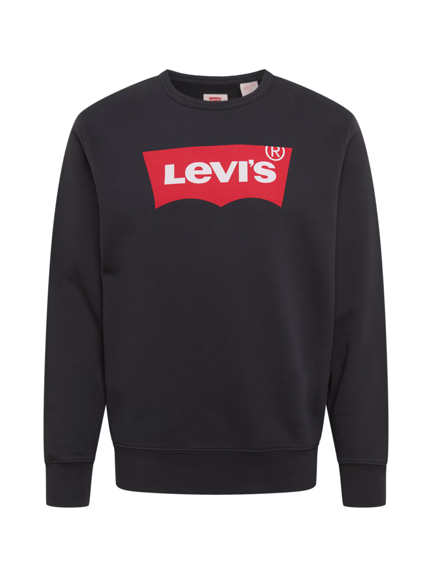 LEVI'S Mikina 'GRAPHIC CREW B REDS' svetločervená / čierna / biela - Pepit.sk