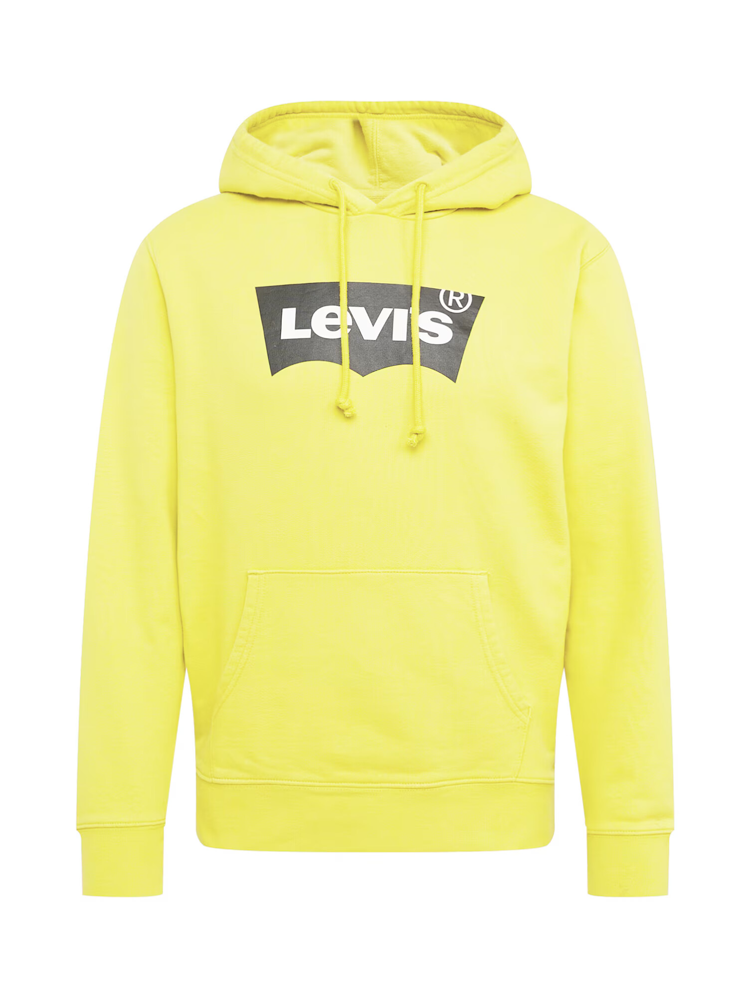 LEVI'S Mikina 'STANDARD GRAPHIC HOODIE YELLOWS/ORANGES' žltá / čierna / biela - Pepit.sk