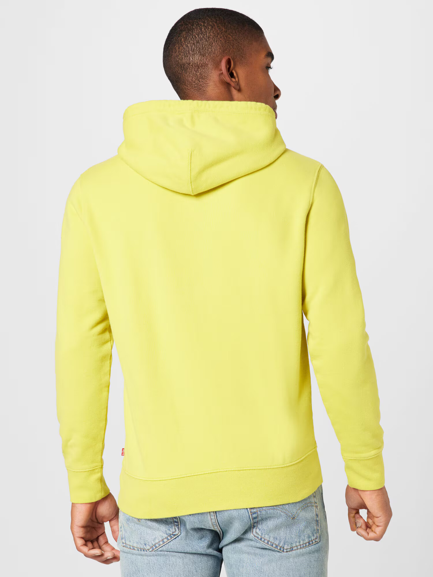 LEVI'S Mikina 'STANDARD GRAPHIC HOODIE YELLOWS/ORANGES' žltá / čierna / biela - Pepit.sk