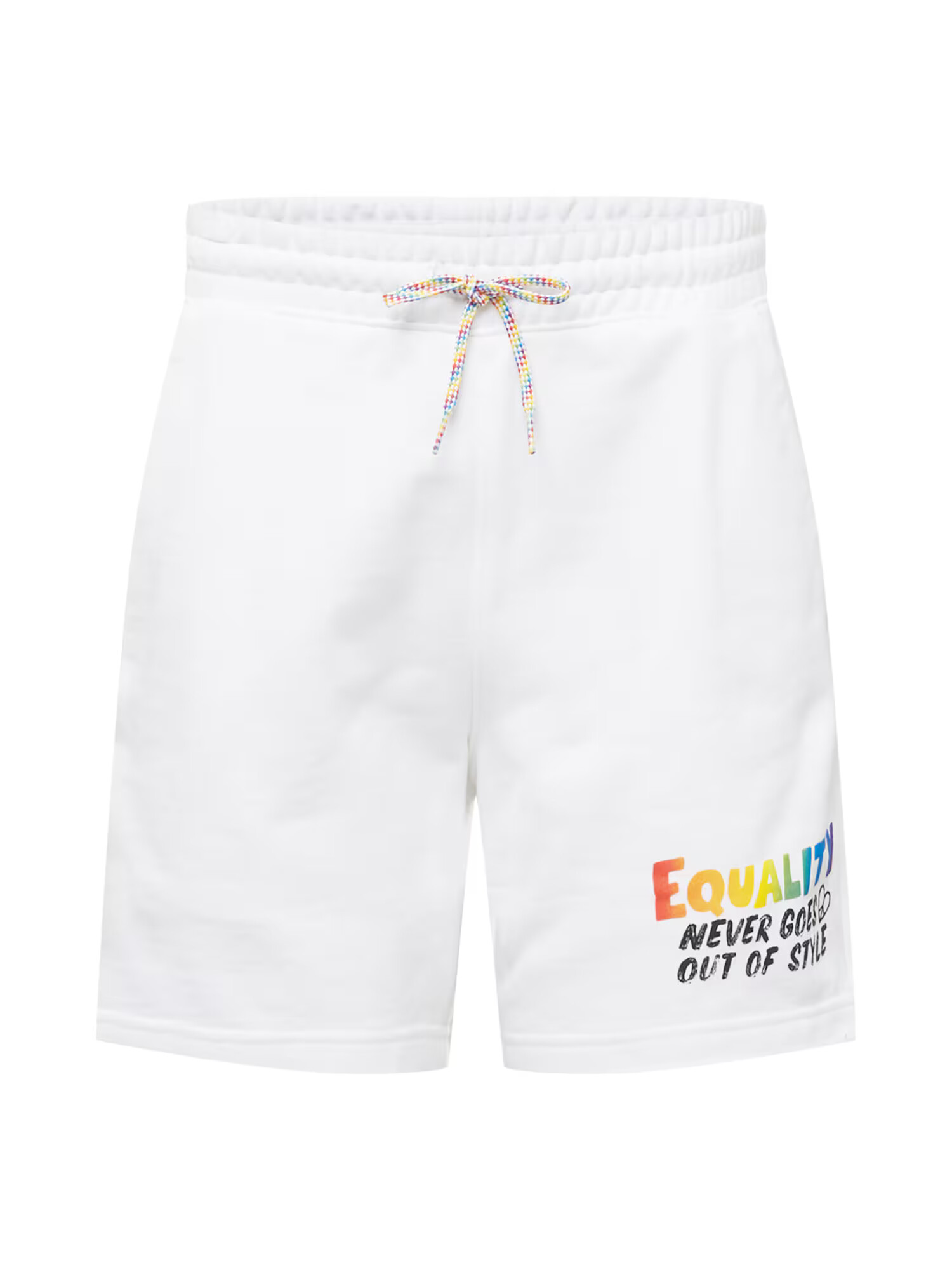 LEVI'S Nohavice 'RT GRAPHIC SWEATSHORT NEUTRALS' zmiešané farby / biela - Pepit.sk