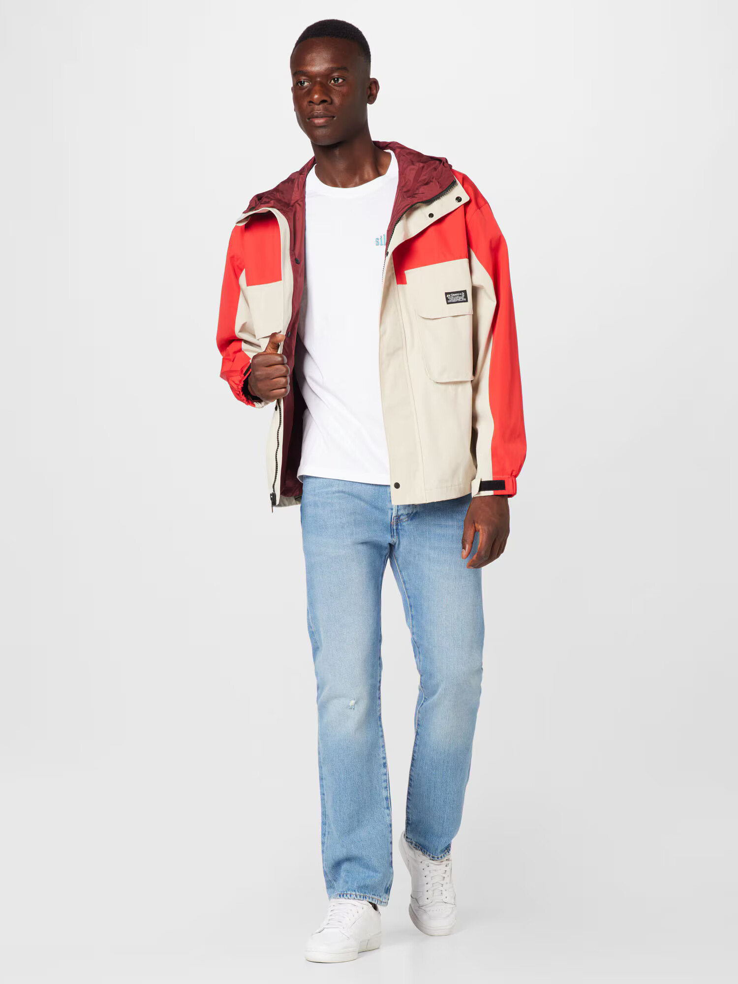 LEVI'S Prechodná bunda 'BARTLETT UTILITY JACKET REDS' krémová / tmavooranžová - Pepit.sk