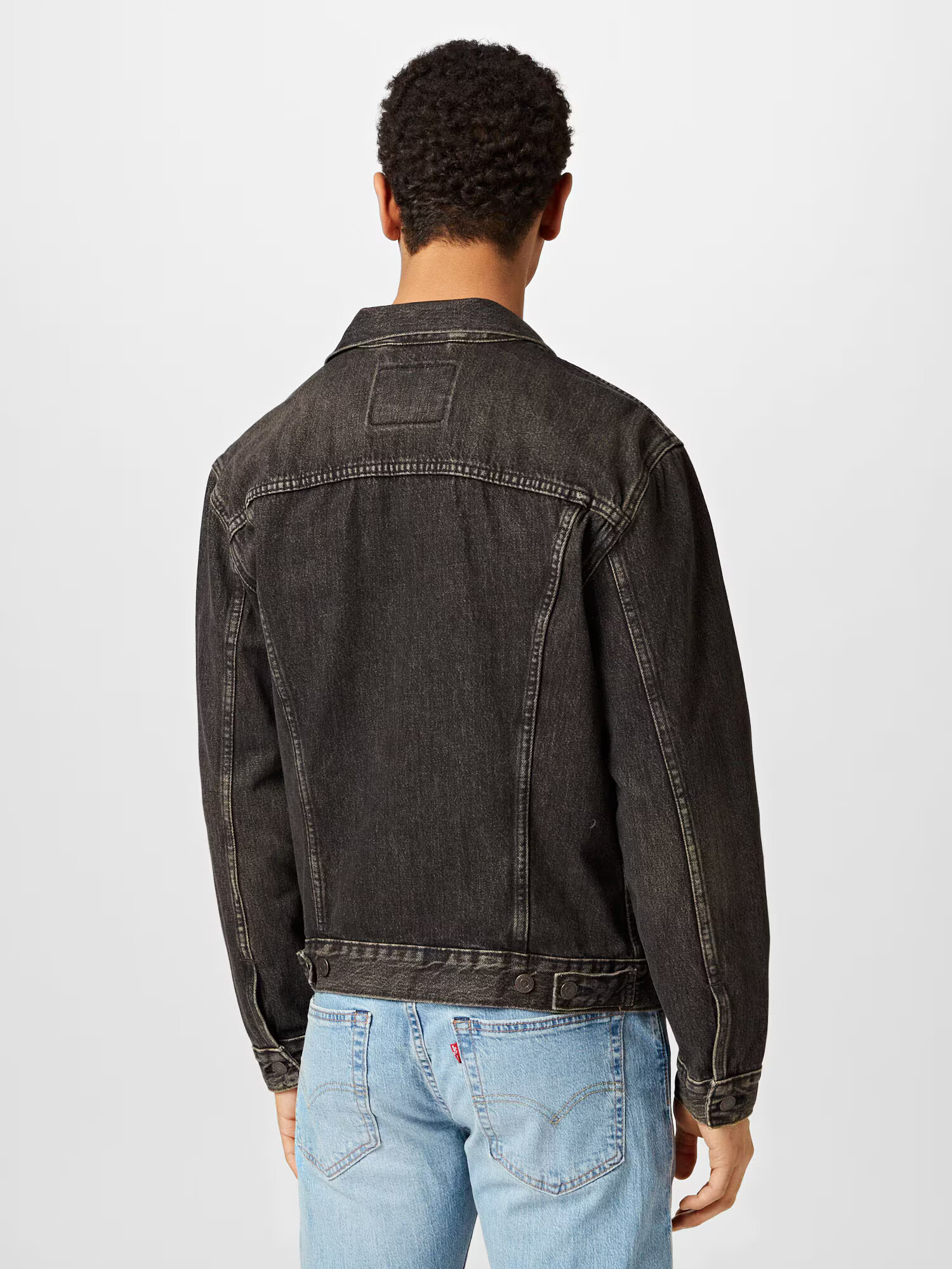 LEVI'S Prechodná bunda čierny denim - Pepit.sk