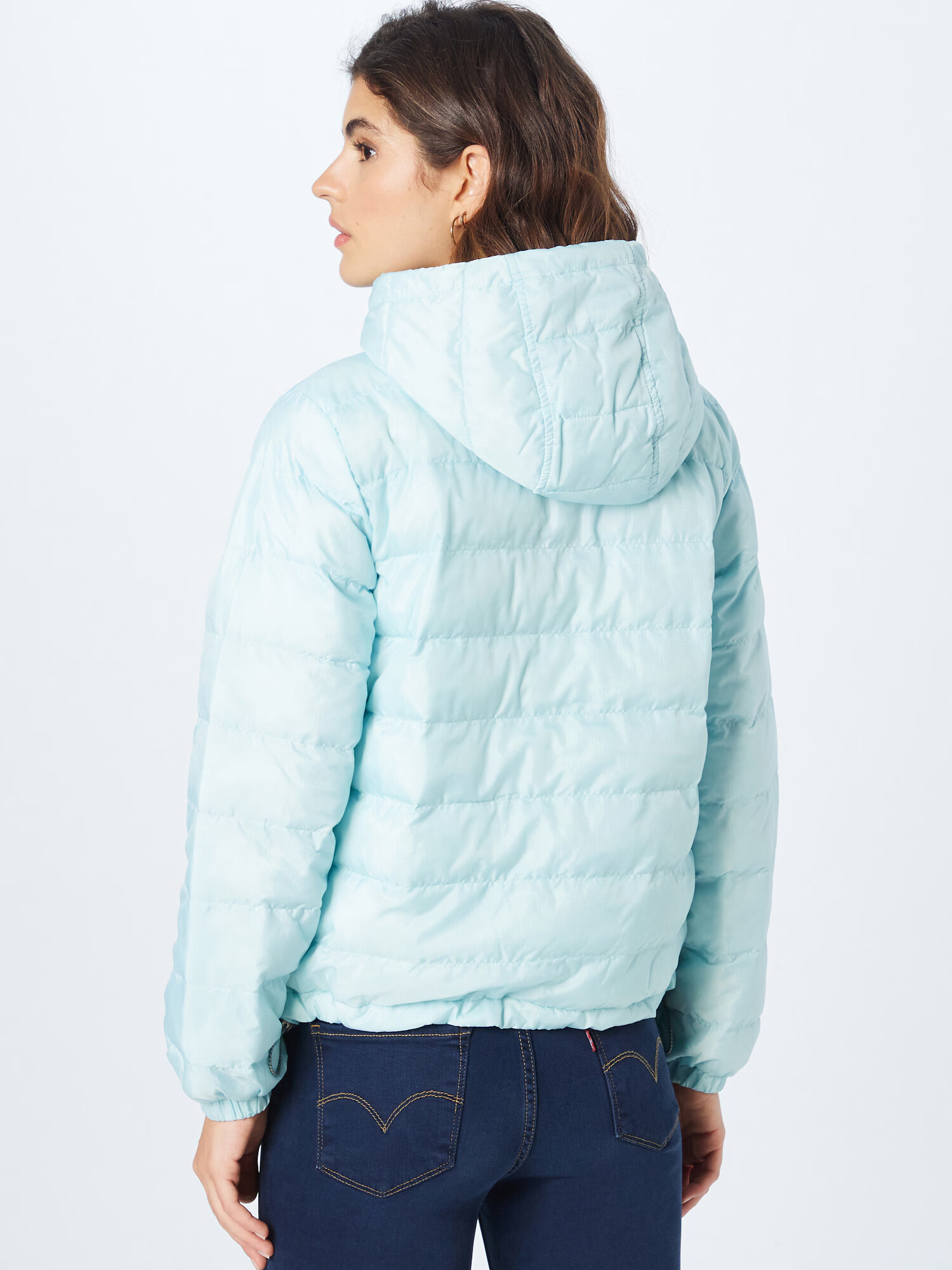 LEVI'S Prechodná bunda 'EDIE PACKABLE JACKET BLUES' tyrkysová - Pepit.sk