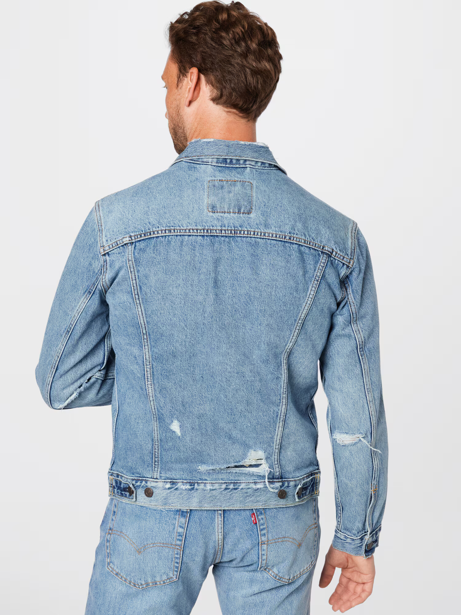 LEVI'S Prechodná bunda modrá denim - Pepit.sk