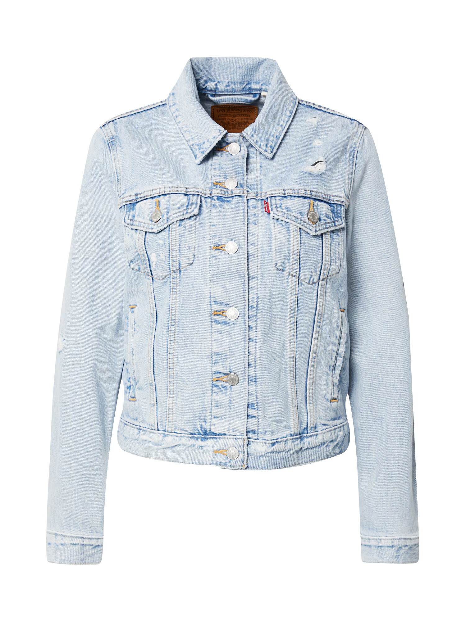 LEVI'S Prechodná bunda 'ORIGINAL TRUCKER LIGHT INDIGO - WORN IN' modrá denim - Pepit.sk