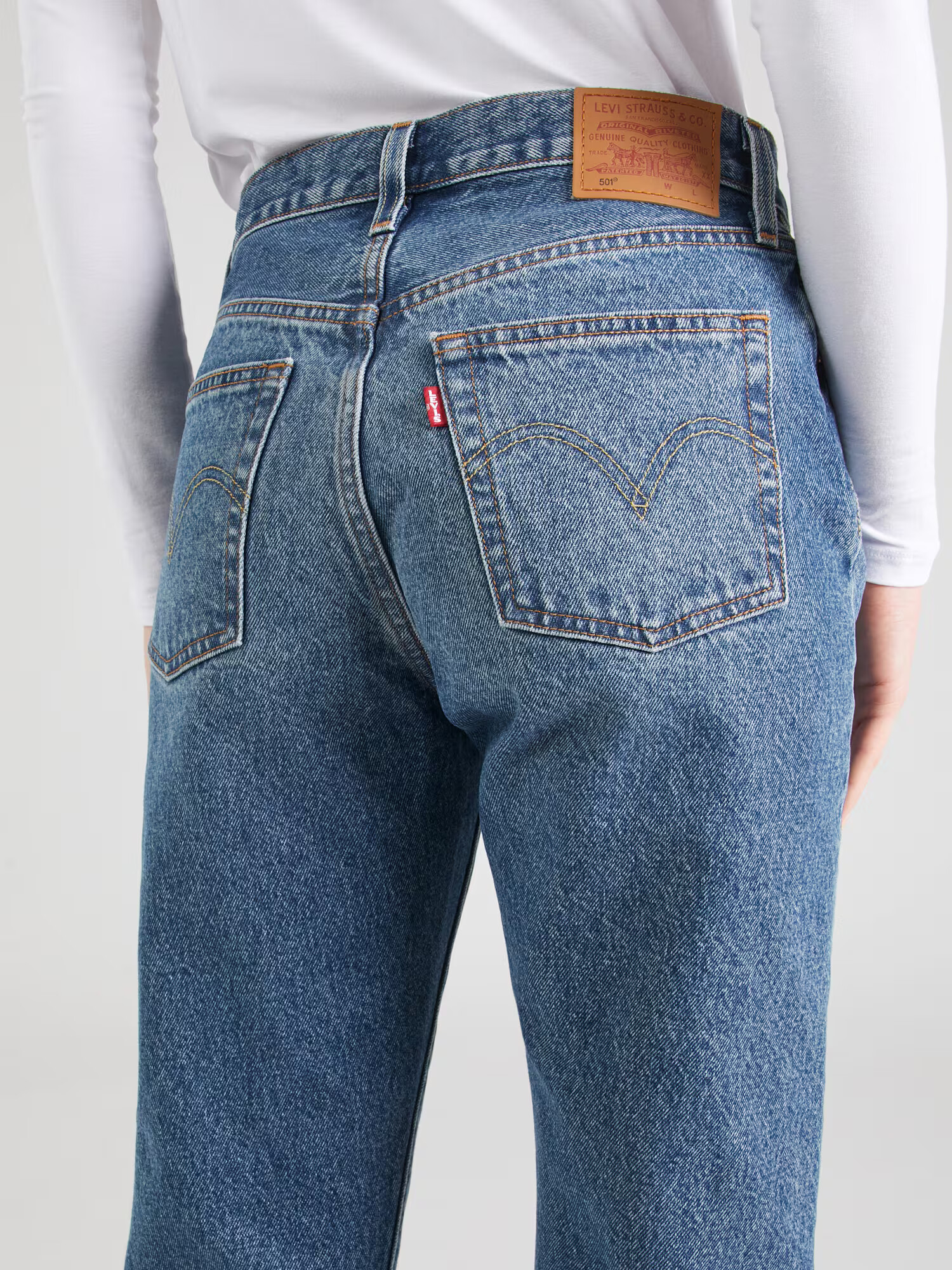 LEVI'S ® Džínsy '501' modrá denim - Pepit.sk