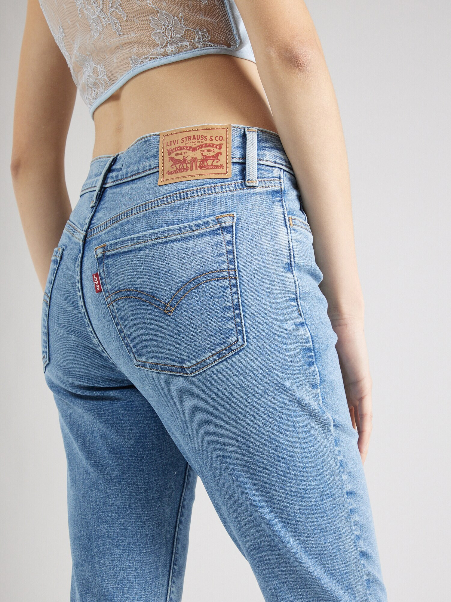 LEVI'S ® Džínsy '710' modrá denim - Pepit.sk