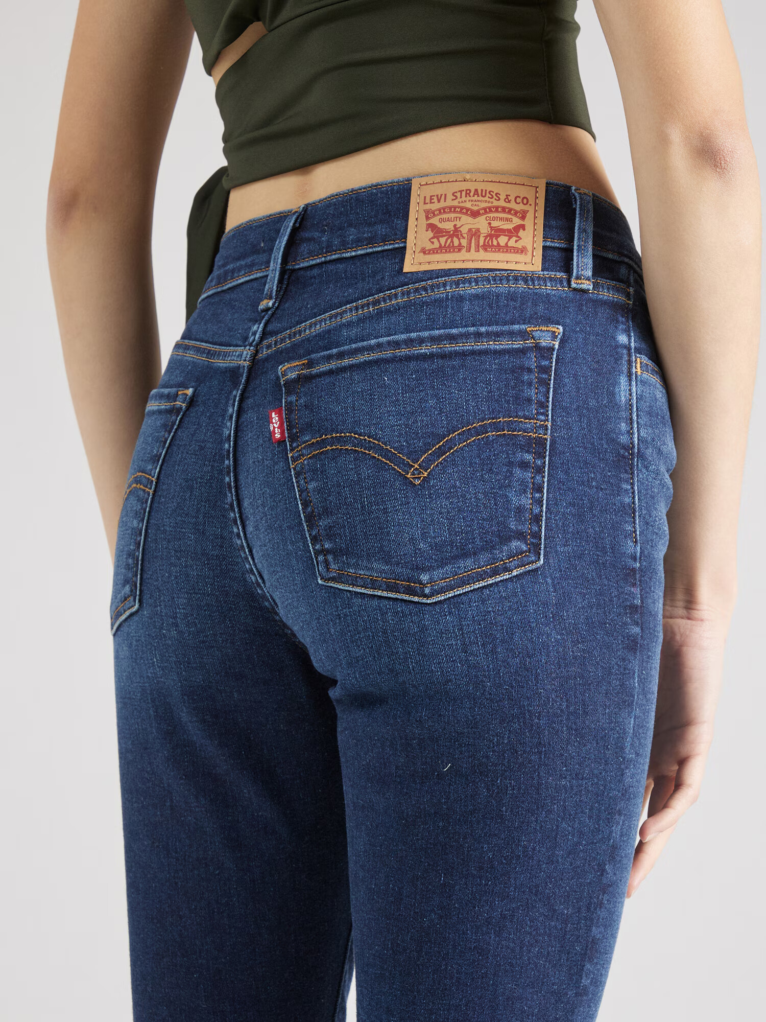 LEVI'S ® Džínsy '710' modrá denim - Pepit.sk