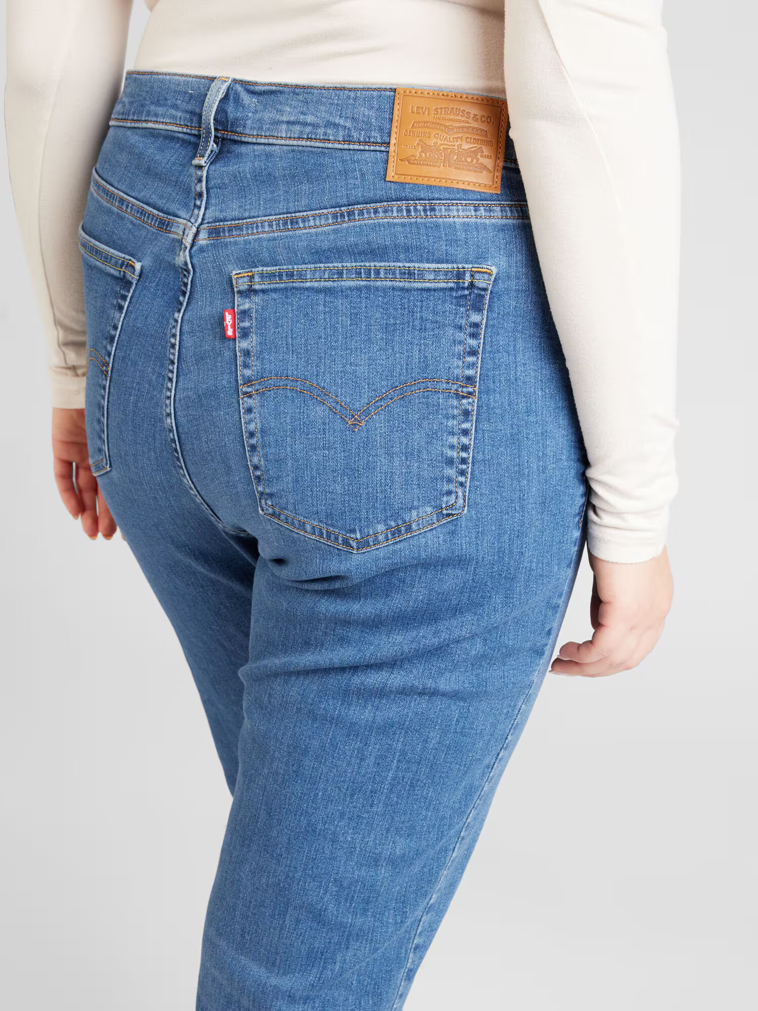 Levi's® Plus Džínsy '724' modrá denim - Pepit.sk