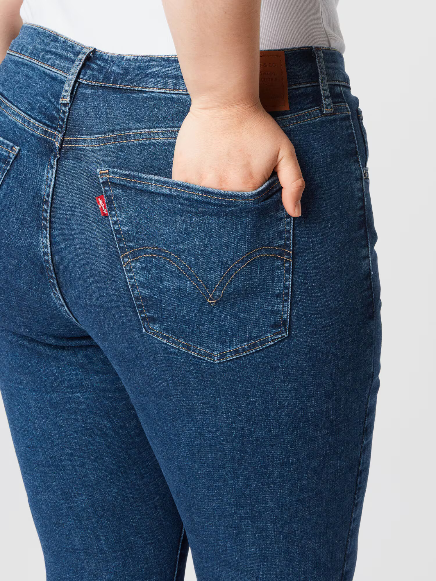 Levi's® Plus Džínsy modrá denim - Pepit.sk