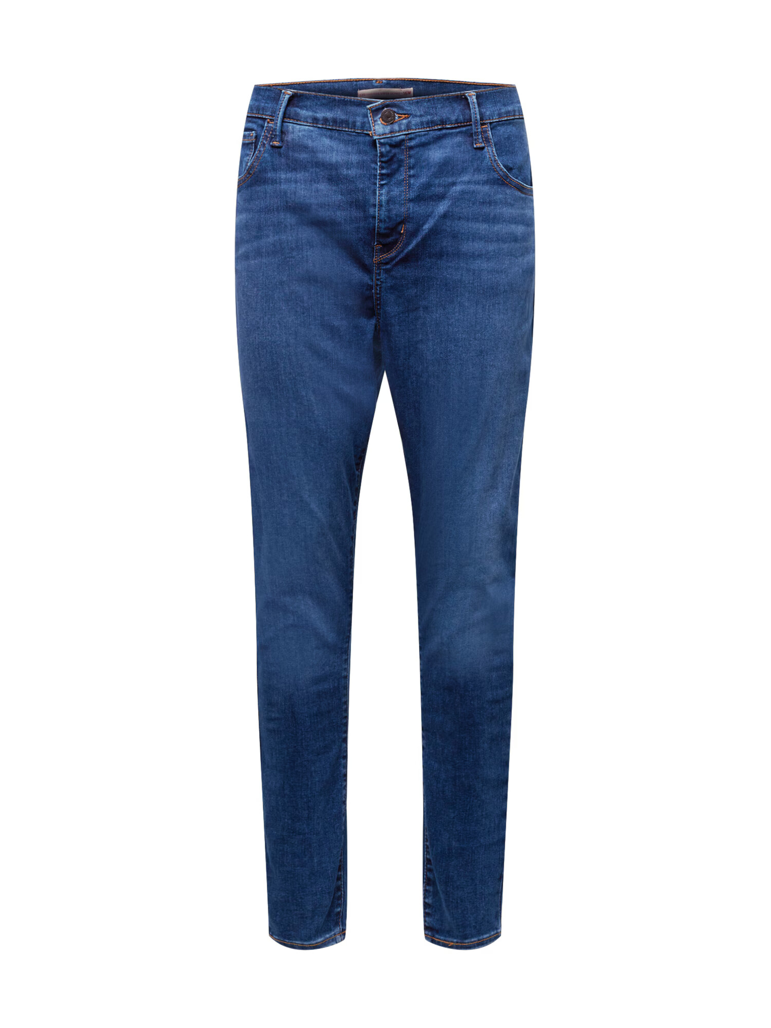 Levi's® Plus Džínsy '720 PL HIRISE SUPER SKNY MED INDIGO - WORN IN' modrá denim - Pepit.sk