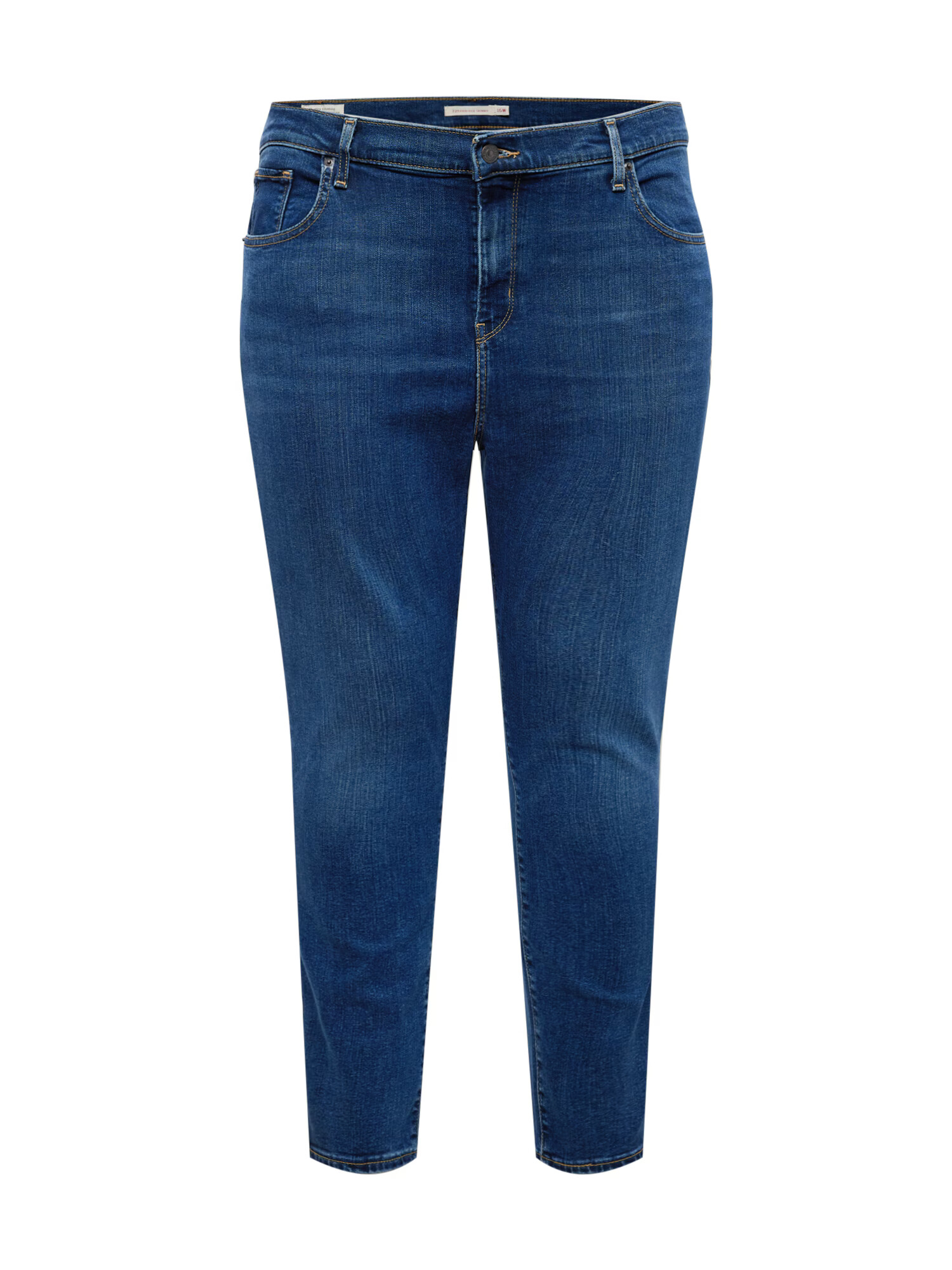 Levi's® Plus Džínsy '721 PL HI-RISE SKINNY DARK INDIGO - WORN IN' tmavomodrá - Pepit.sk