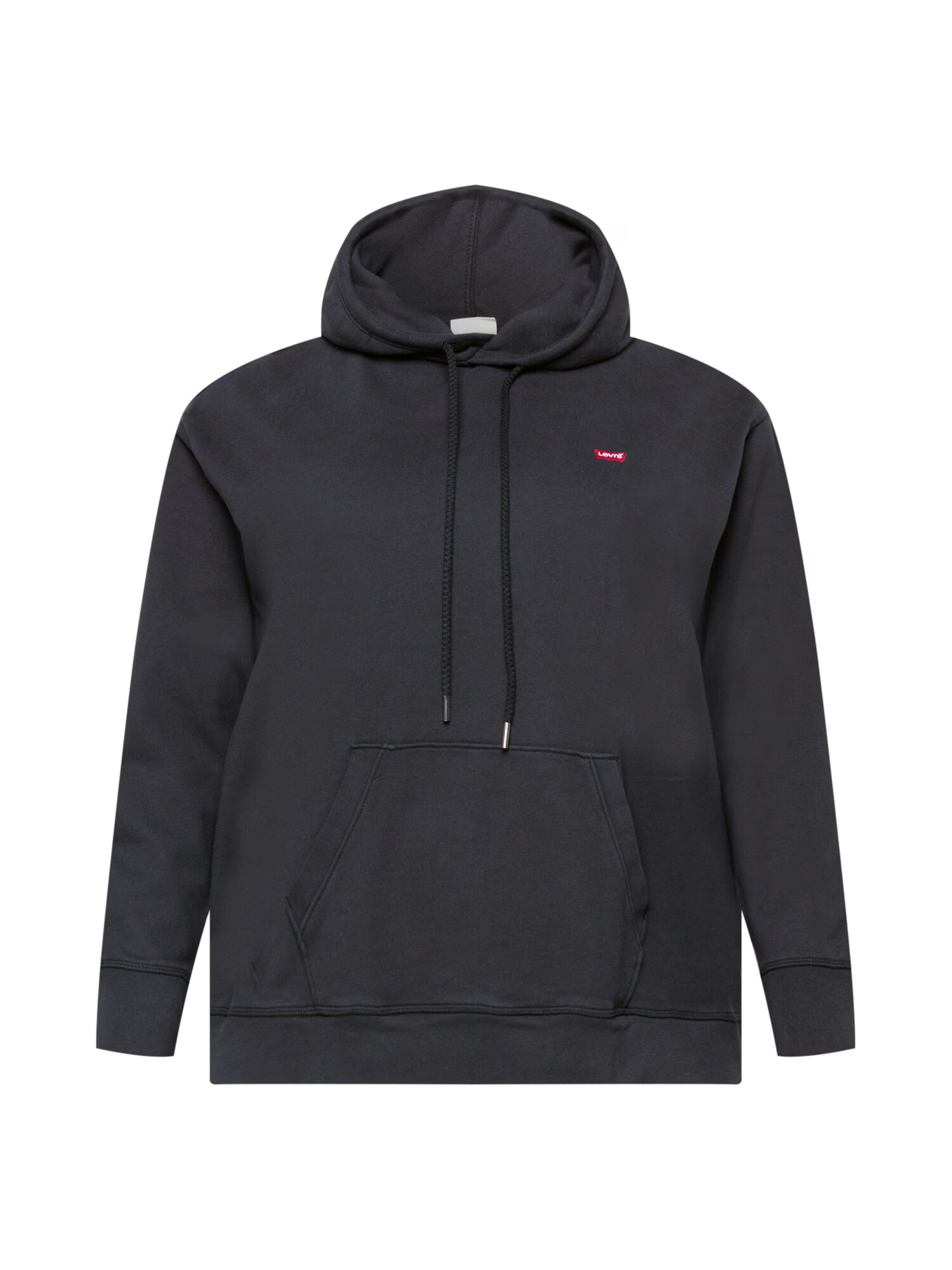 Levi's® Plus Mikina 'PL NON GRPHC STRD HOODIE BLACKS' červená / čierna / biela - Pepit.sk