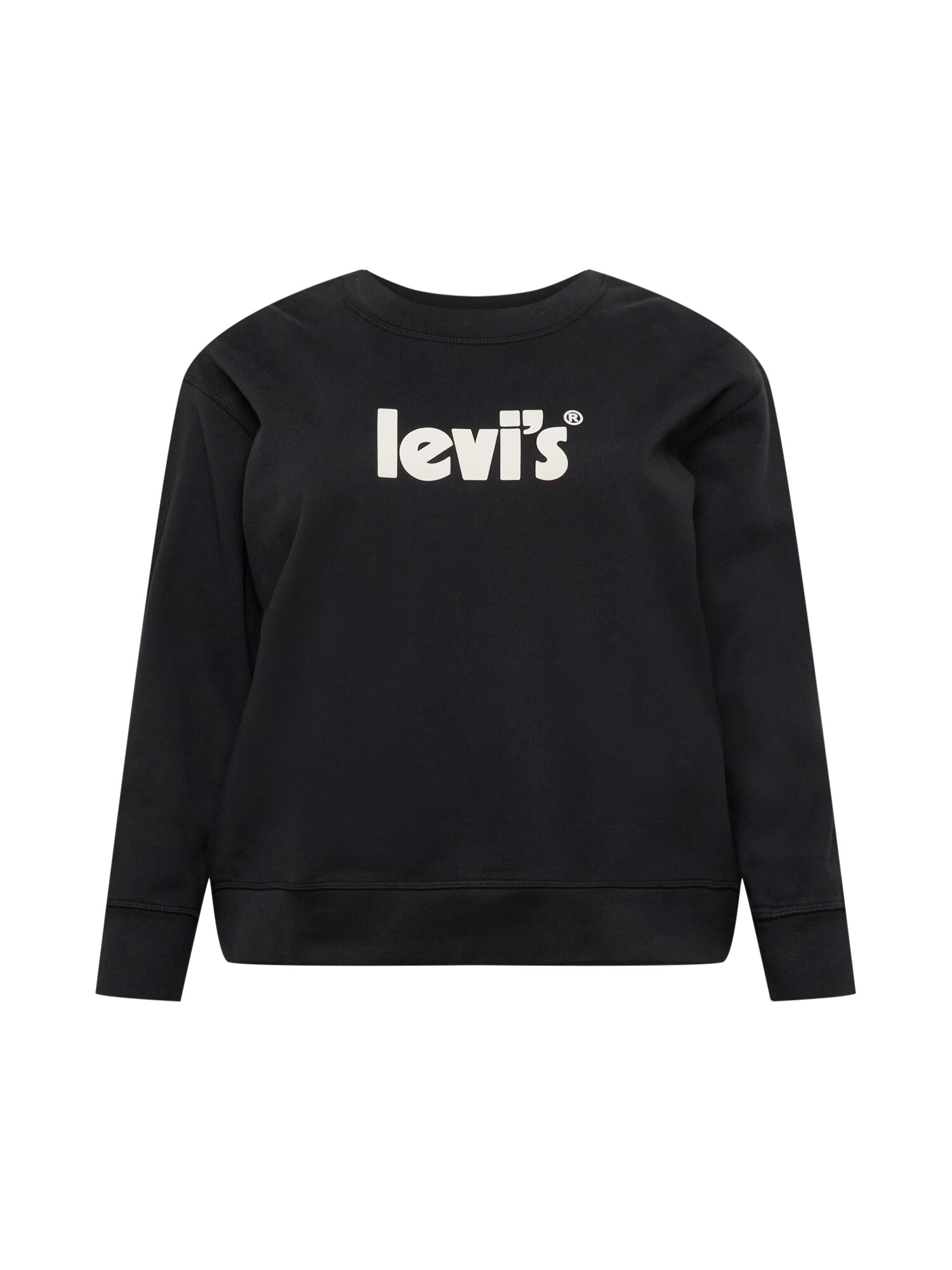 Levi's® Plus Mikina čierna - Pepit.sk