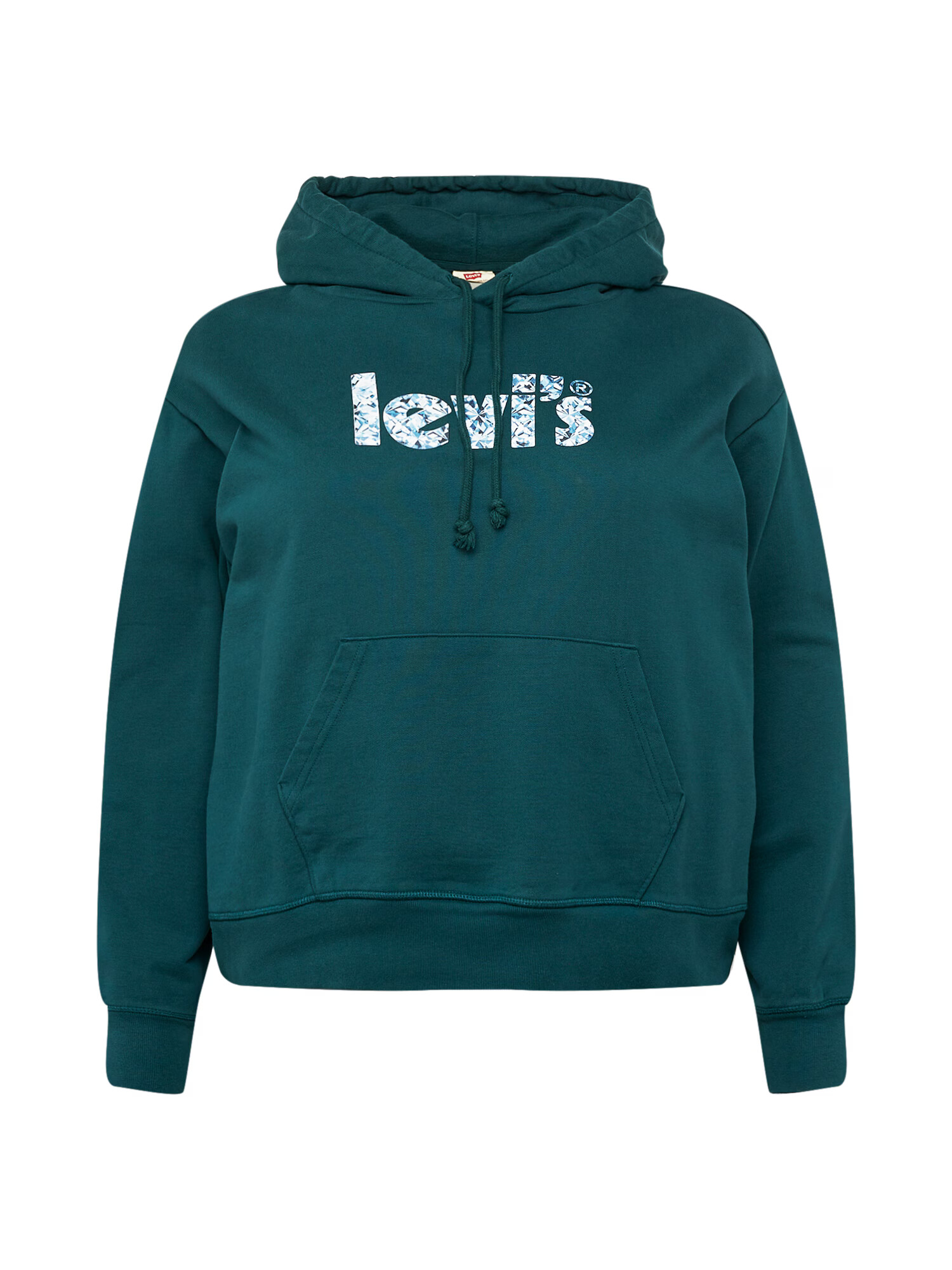 Levi's® Plus Mikina modrá / námornícka modrá / tmavozelená / biela - Pepit.sk