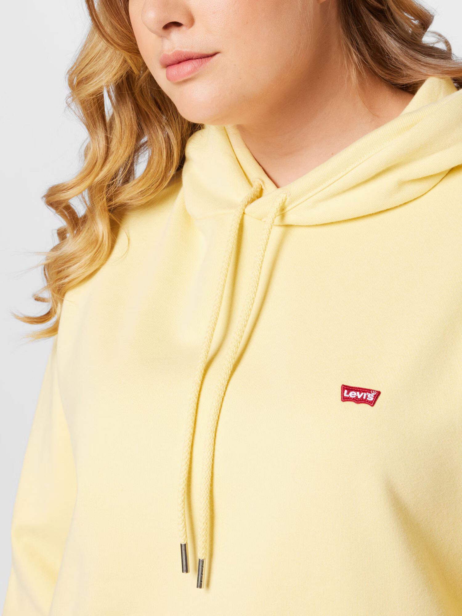 Levi's® Plus Mikina 'PL NON GRPHC STRD HOODIE NEUTRALS' svetložltá - Pepit.sk