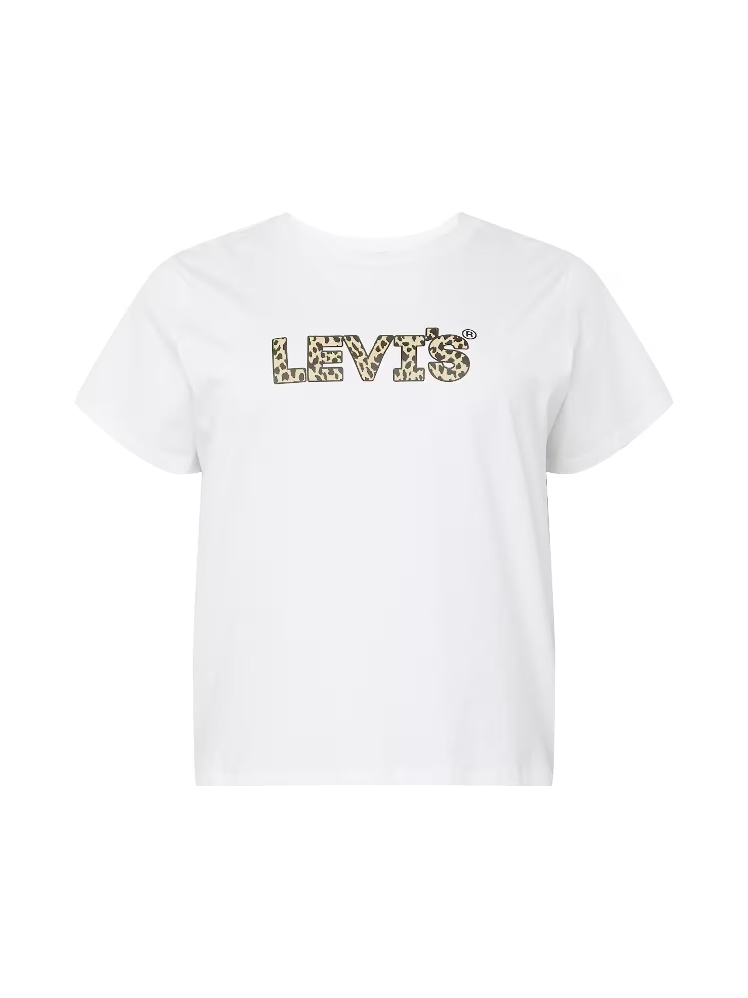 Levi's® Plus Tričko béžová / tmavohnedá / biela - Pepit.sk