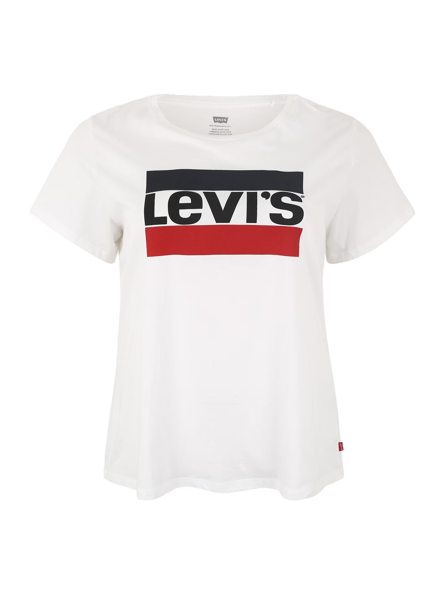 Levi's® Plus Tričko 'PL PERFECT TEE NEUTRALS' námornícka modrá / čierna / biela - Pepit.sk