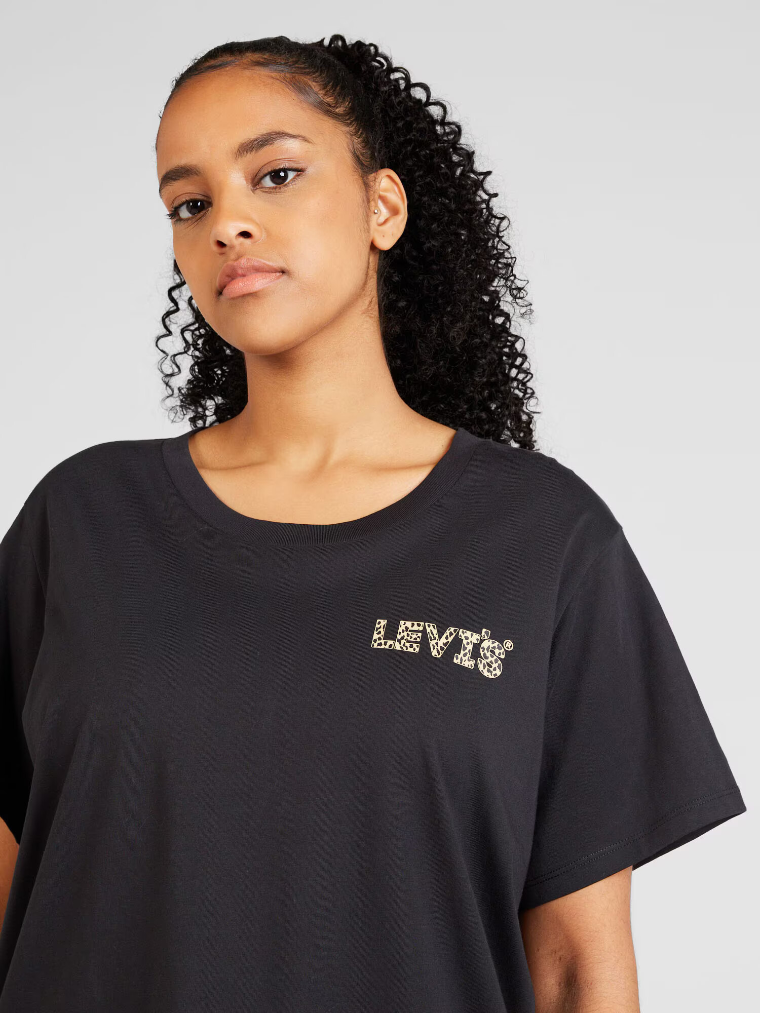 Levi's® Plus Tričko 'PERFECT' béžová / čierna - Pepit.sk