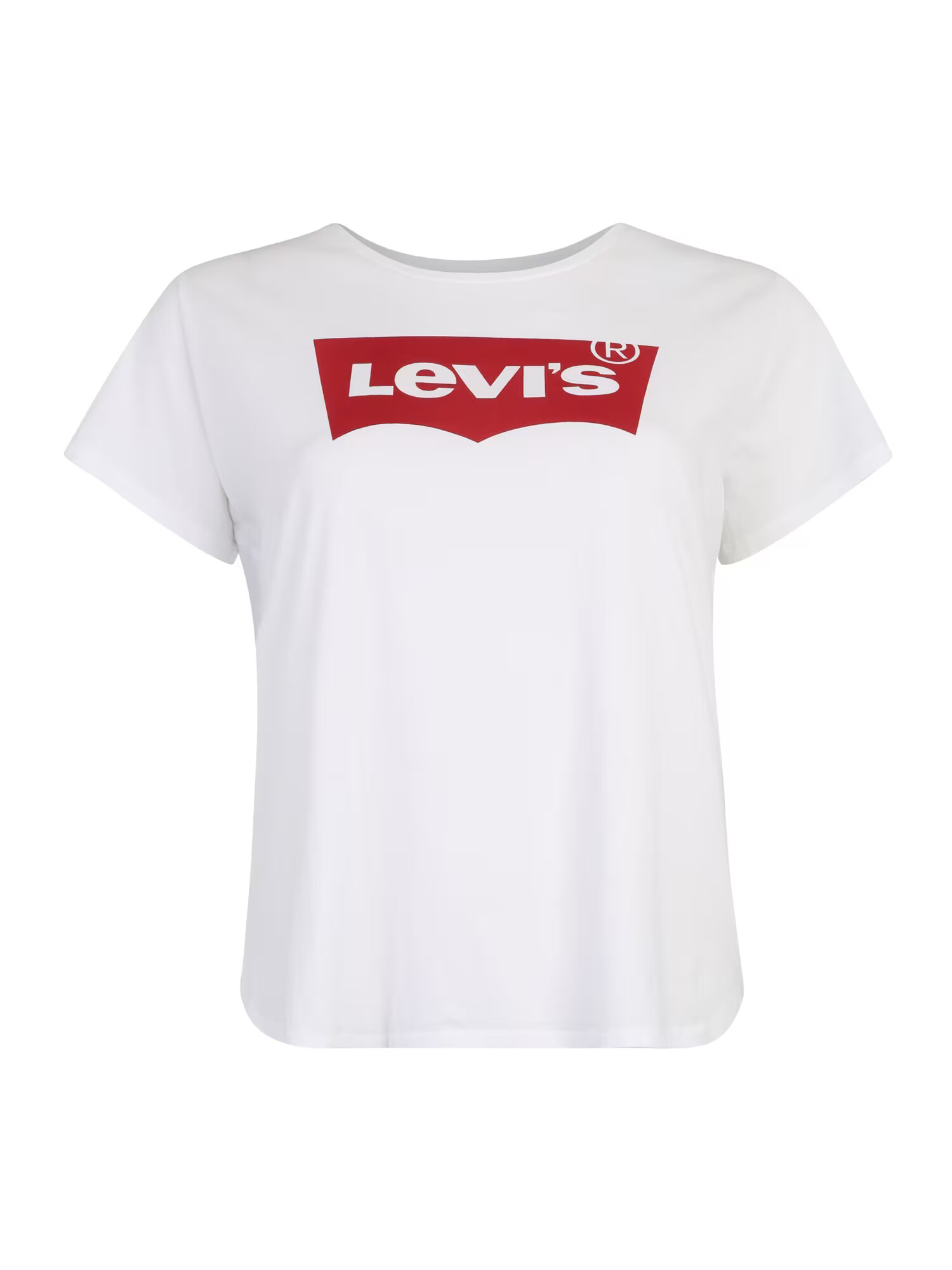 Levi's® Plus Tričko 'PL PERFECT TEE NEUTRALS' červená / biela - Pepit.sk