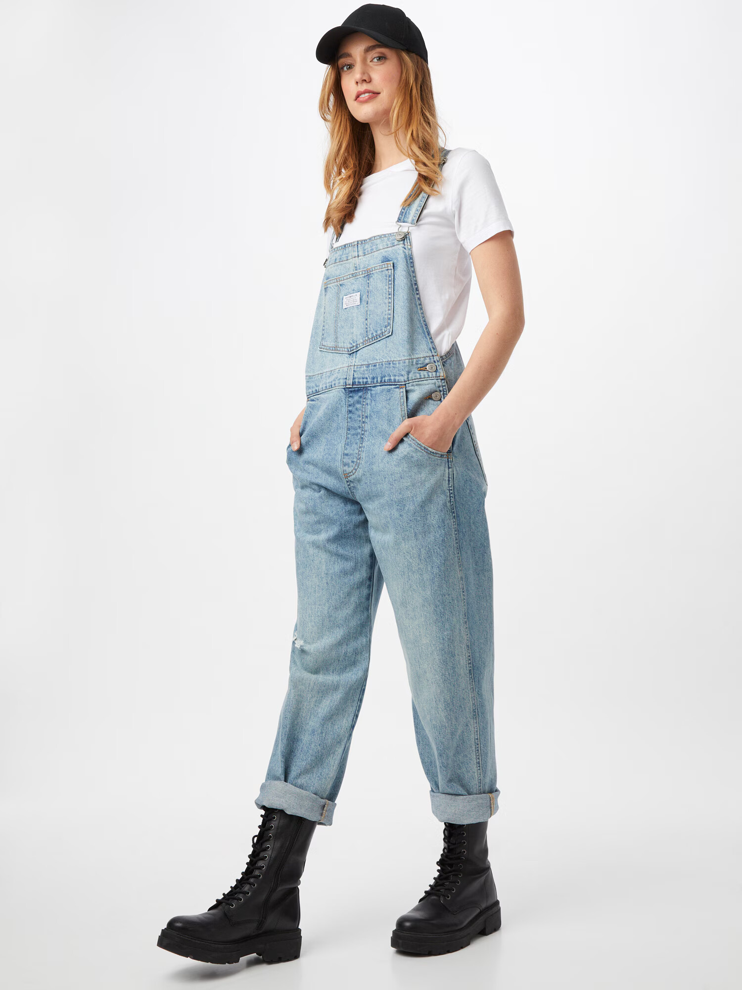 LEVI'S Rifle na traky 'VINTAGE OVERALL' modrá denim - Pepit.sk