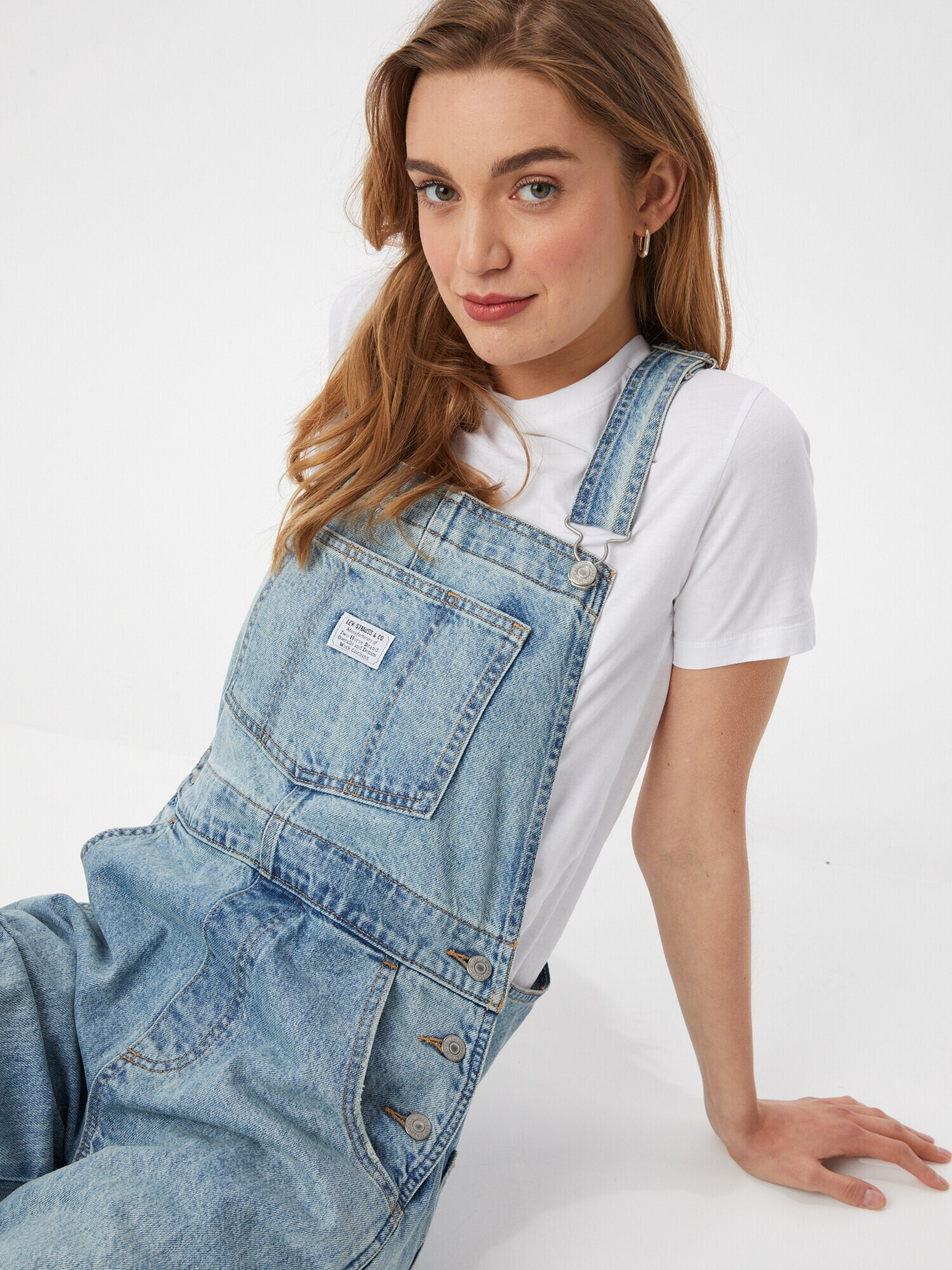 LEVI'S Rifle na traky 'VINTAGE OVERALL' modrá denim - Pepit.sk