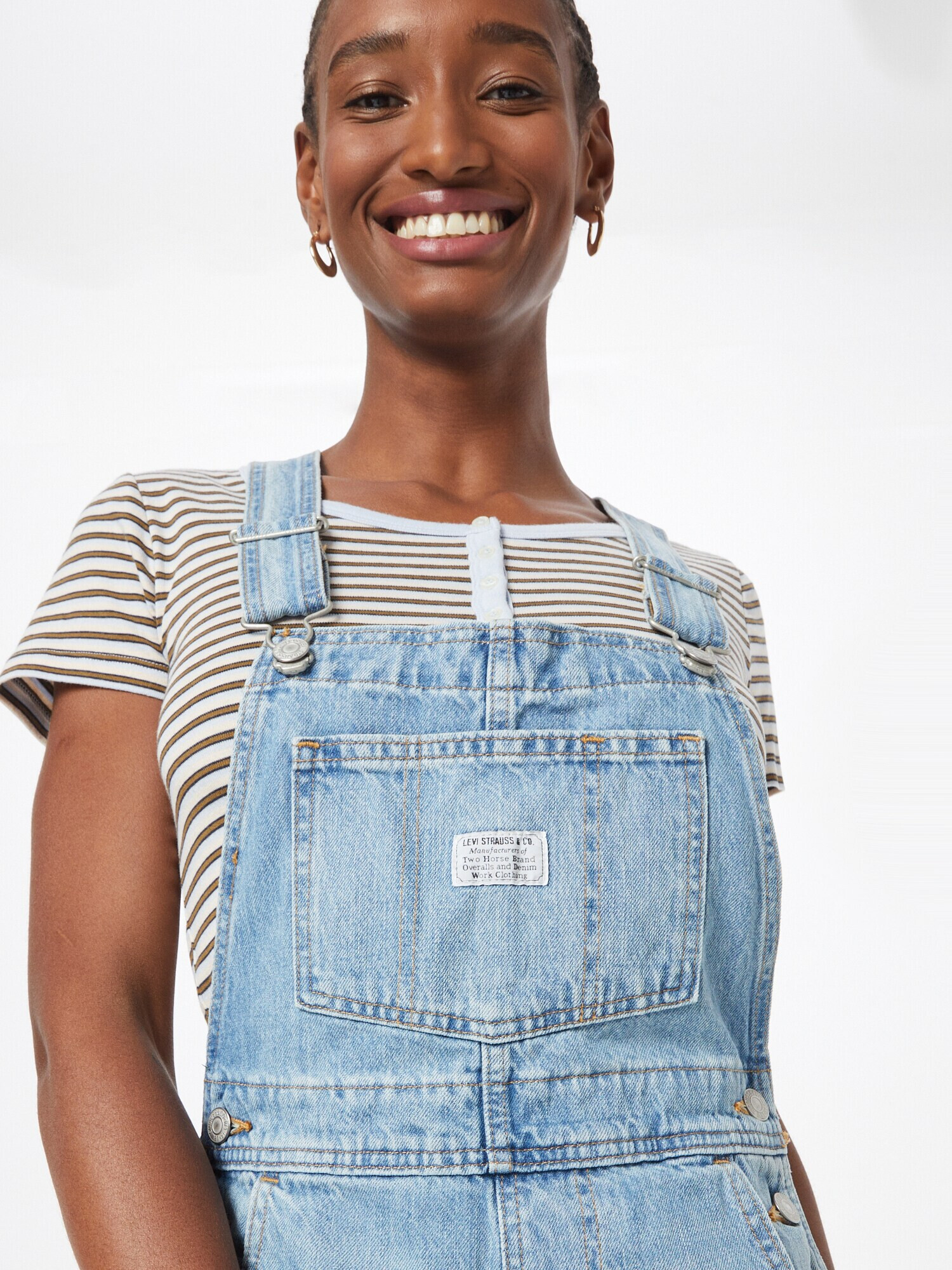 LEVI'S Rifle na traky 'VINTAGE SHORTALL' modrá denim - Pepit.sk