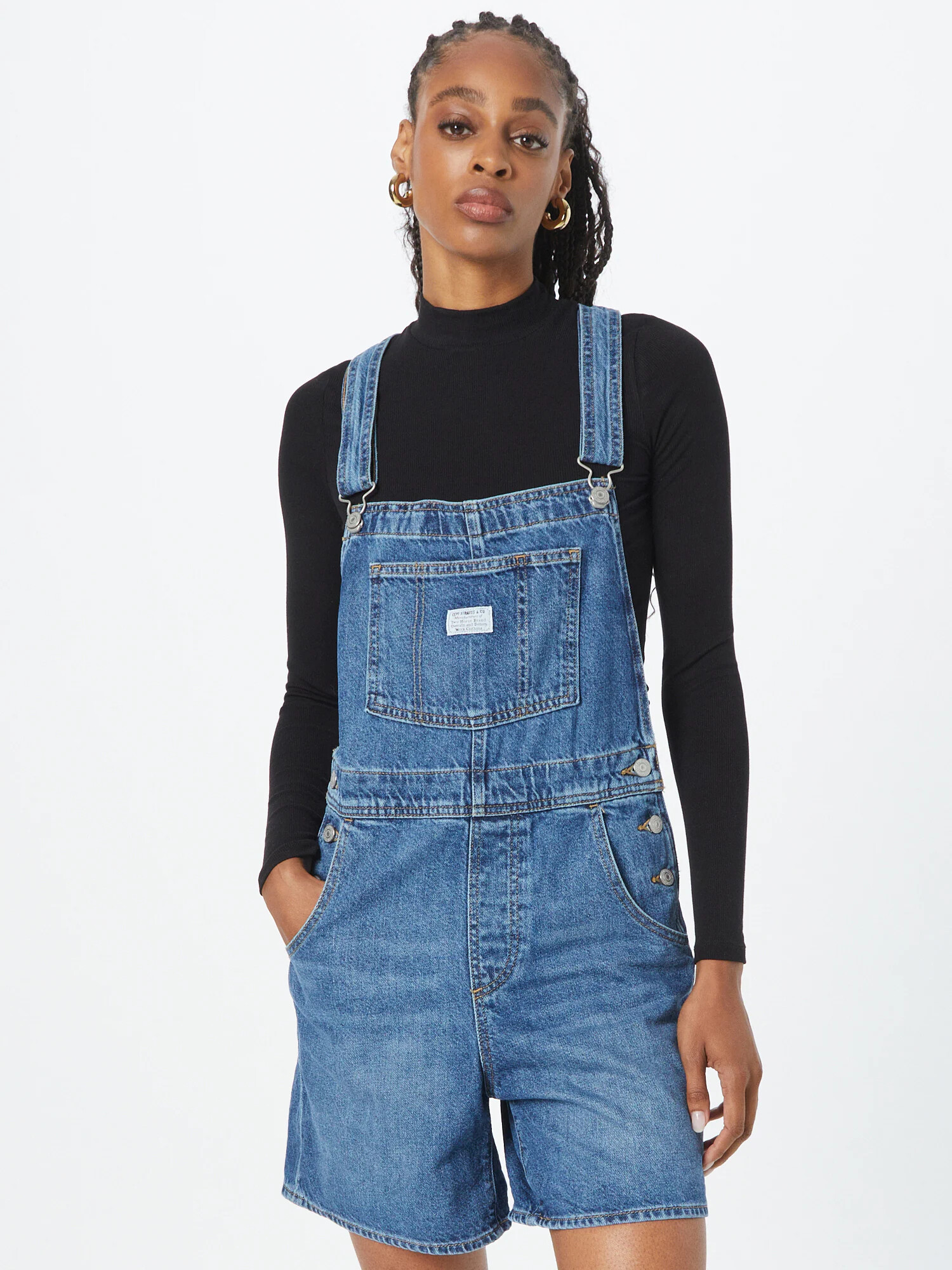 LEVI'S Rifle na traky 'VINTAGE SHORTALL' modrá denim - Pepit.sk