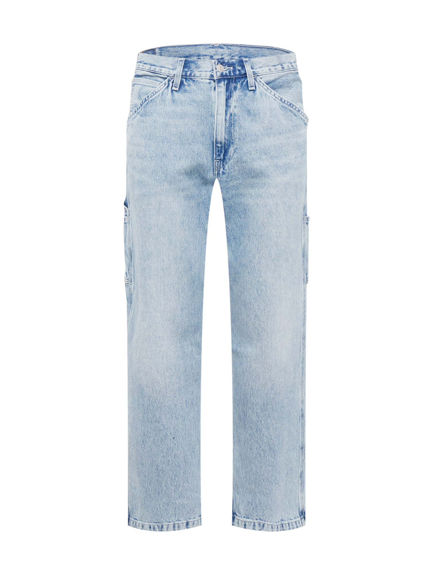 LEVI'S Rifľové kapsáče '568 STAY LOOSE CARPENTER LIGHT INDIGO - FLAT FINISH' modrá denim - Pepit.sk