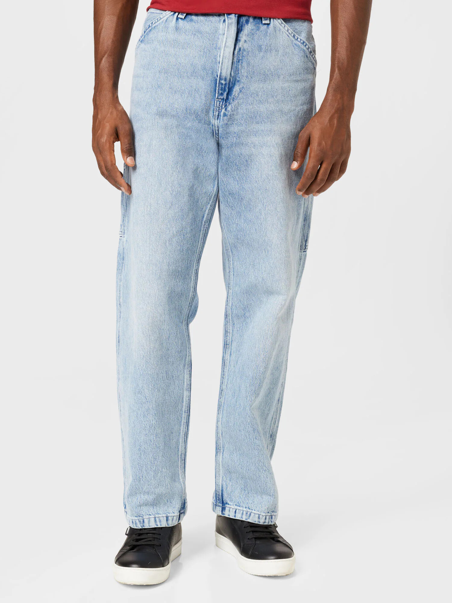 LEVI'S Rifľové kapsáče '568 STAY LOOSE CARPENTER LIGHT INDIGO - FLAT FINISH' modrá denim - Pepit.sk