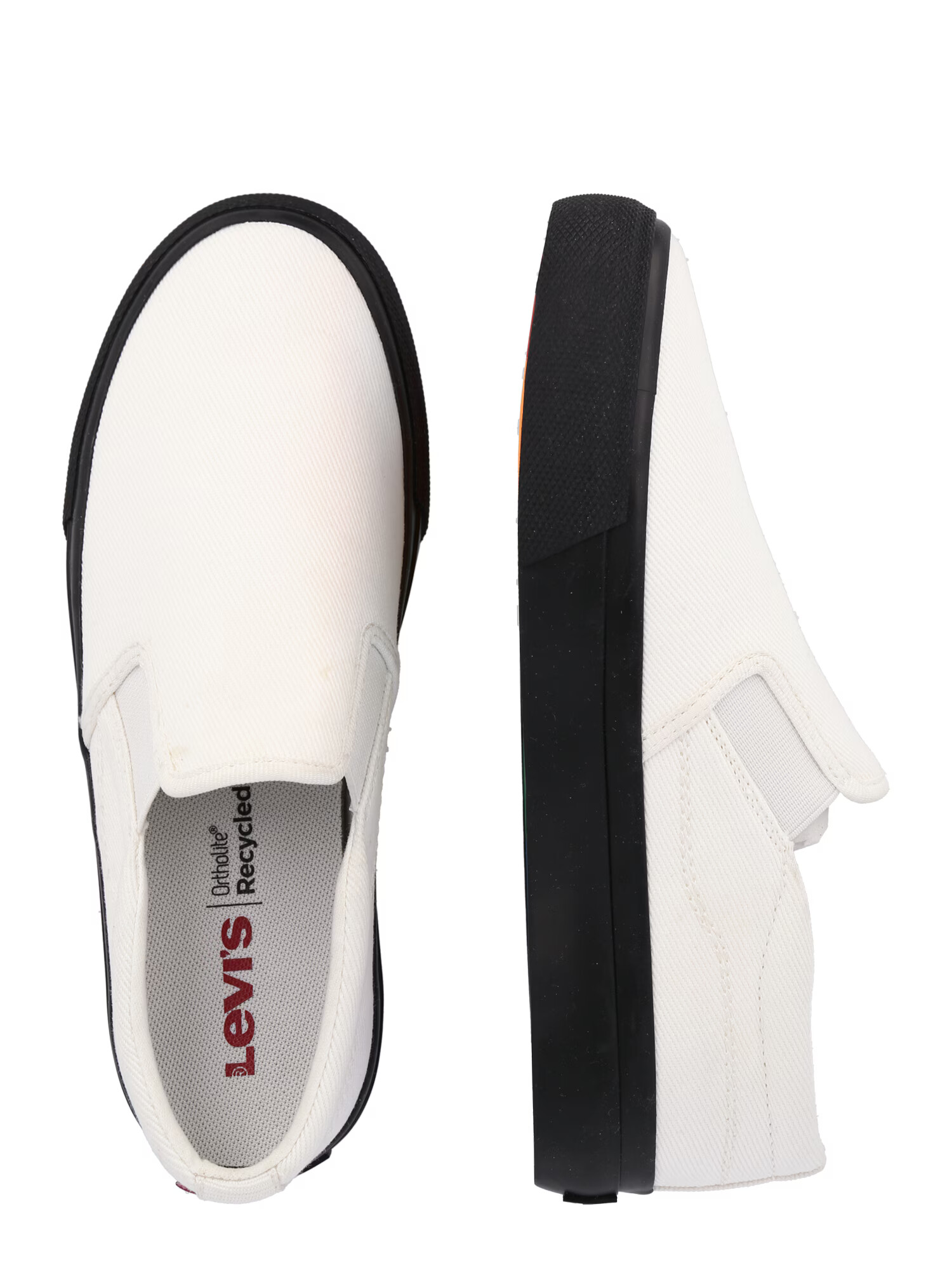 LEVI'S Slip-on obuv 'DECON' biela - Pepit.sk