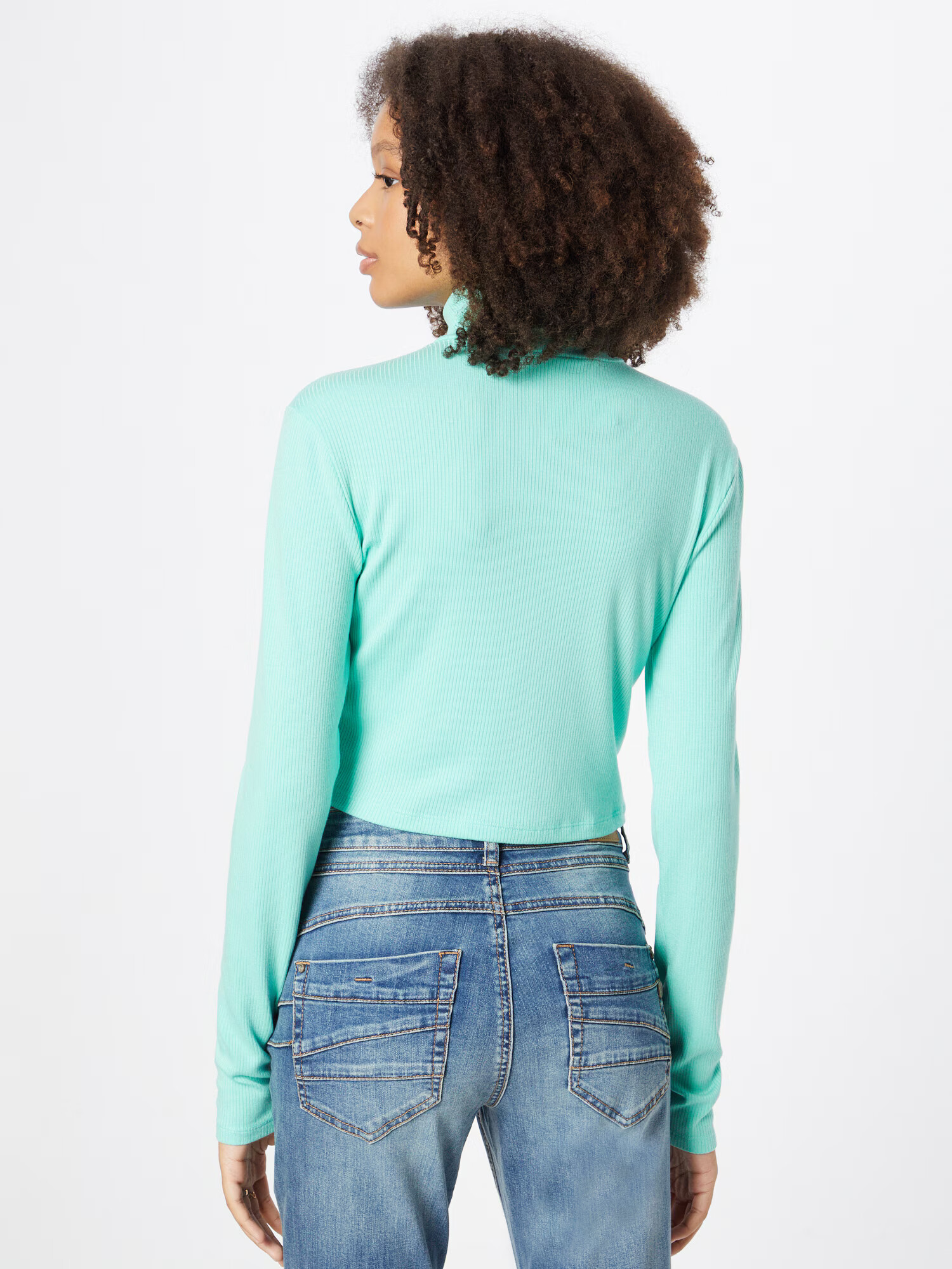 LEVI'S Sveter 'D0 TURTLENECK GREENS' nefritová - Pepit.sk