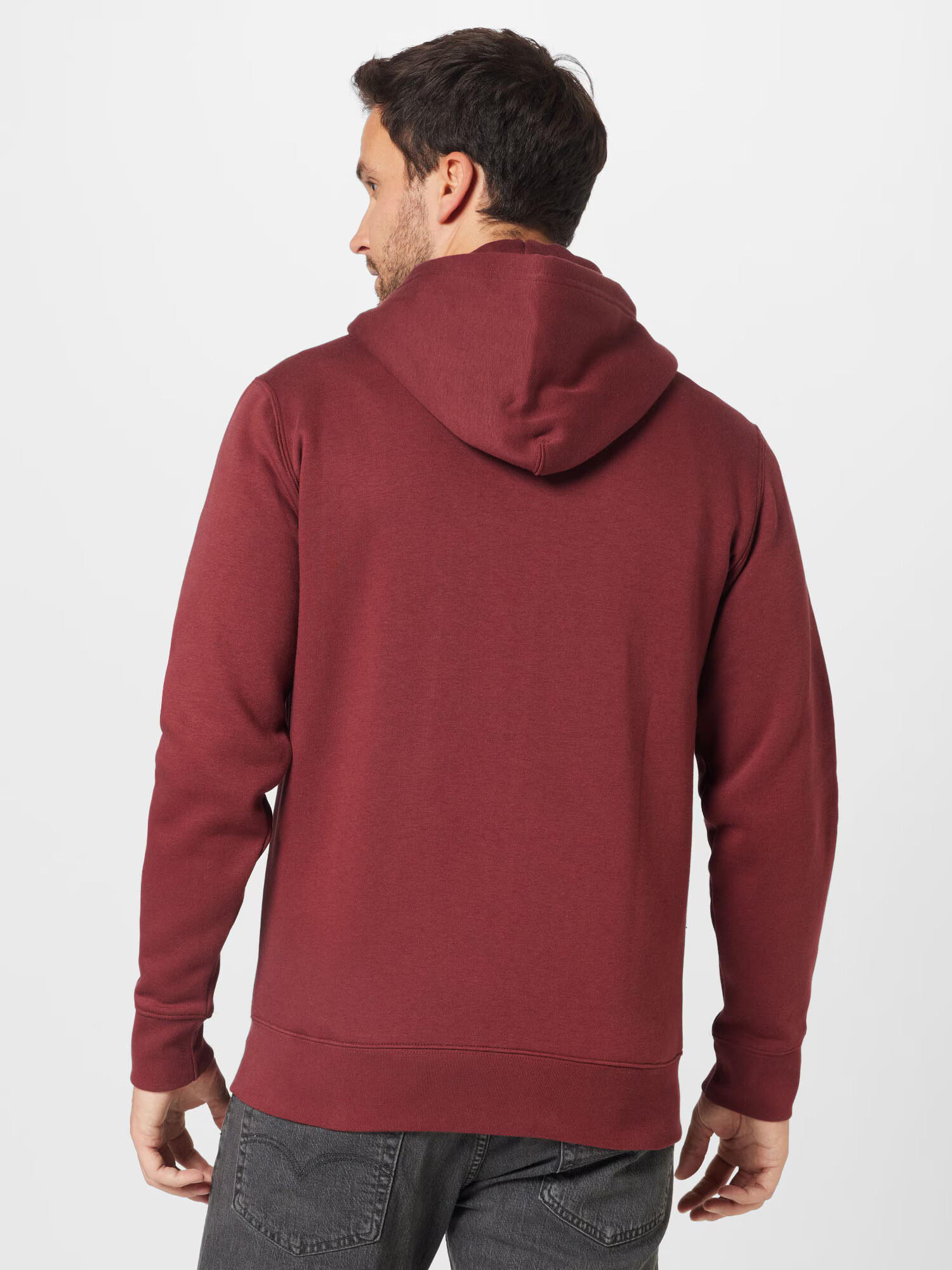 LEVI'S Tepláková bunda 'CORE NG ZIP UP REDS' červená / bordová / biela - Pepit.sk