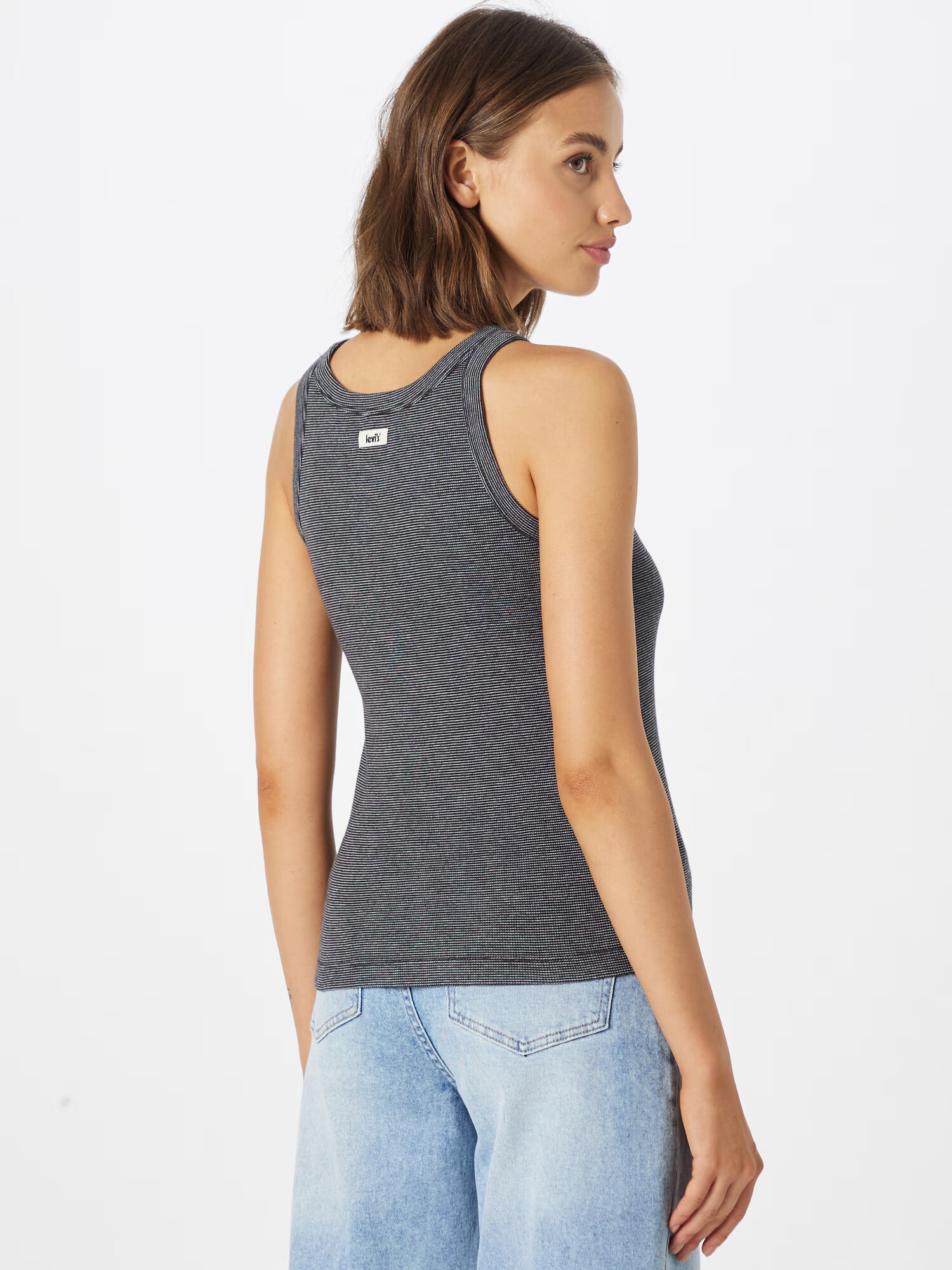 LEVI'S Top 'RACER TANK BLACKS' čierna / biela - Pepit.sk