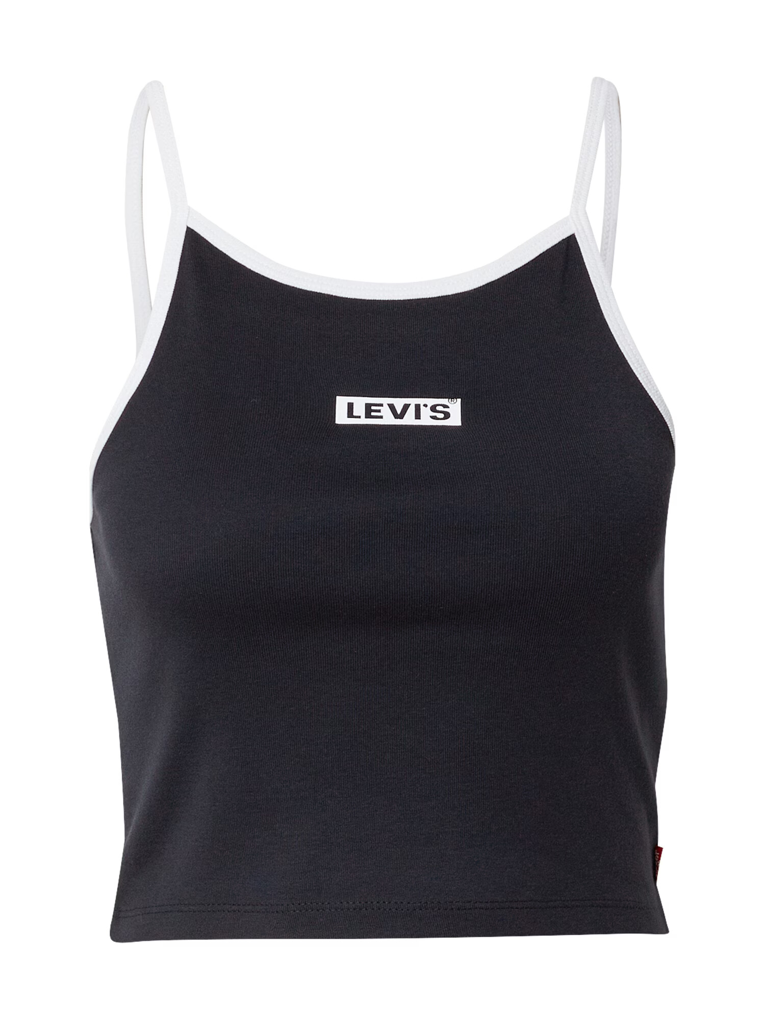 LEVI'S Top 'GRAPHIC MAZZY TANK BLACKS' čierna / biela - Pepit.sk