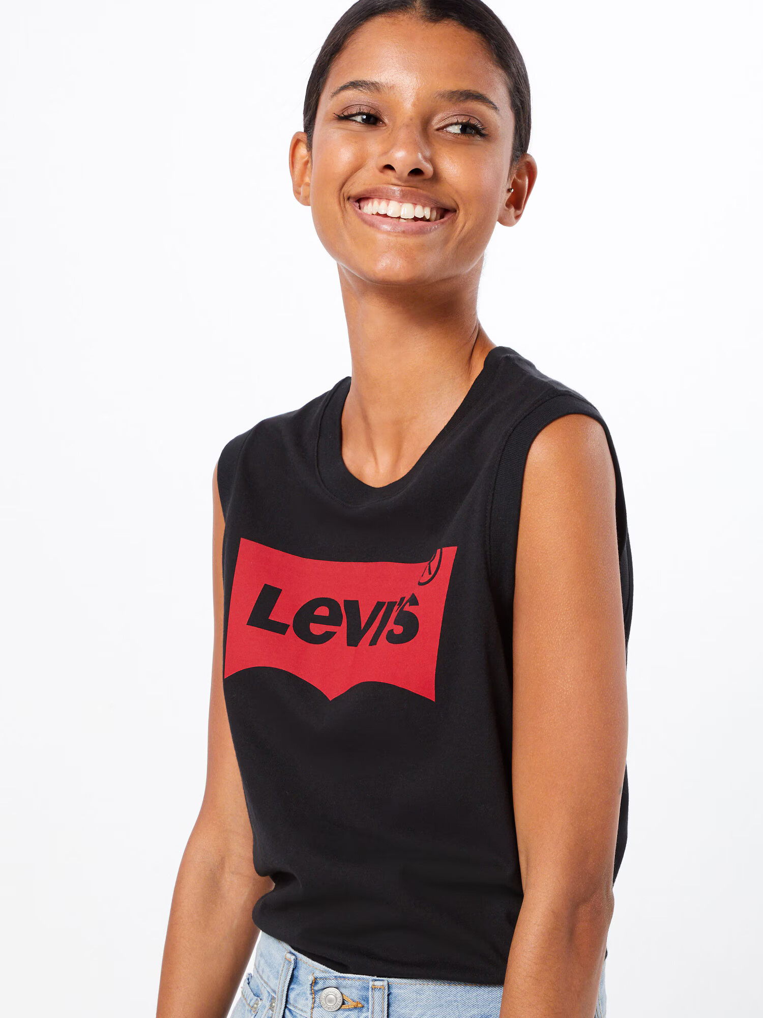 LEVI'S Top 'On Tour' červená / čierna - Pepit.sk