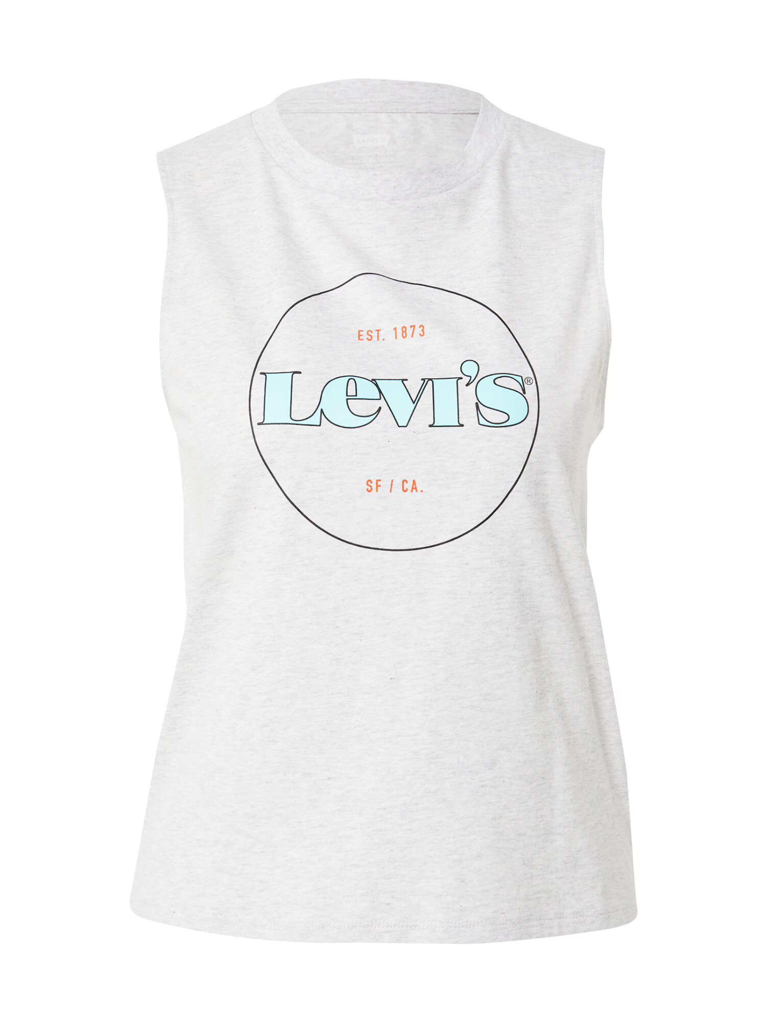 LEVI'S Top tyrkysová / sivá melírovaná - Pepit.sk