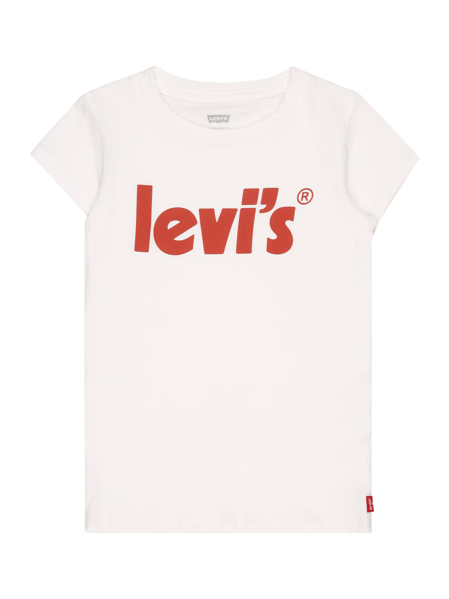 LEVI'S Tričko červená / biela - Pepit.sk