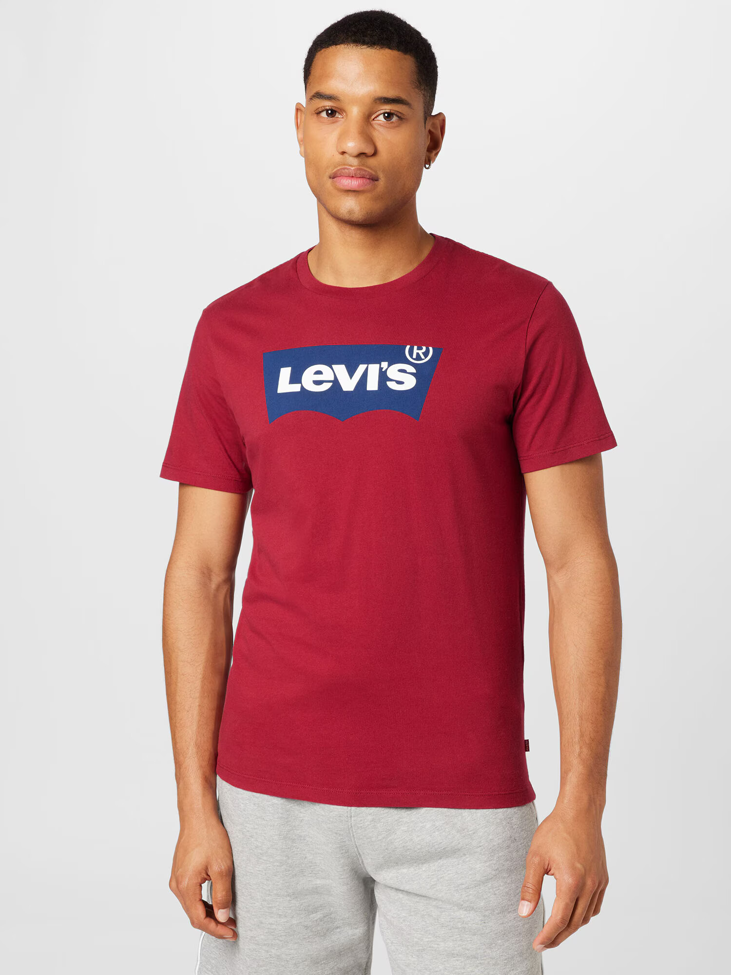 LEVI'S Tričko červená / vínovo červená / biela - Pepit.sk