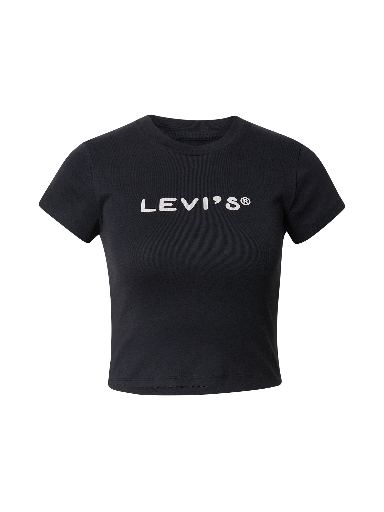 LEVI'S Tričko 'GRAPHIC MINI TEE BLACKS' čierna / biela - Pepit.sk