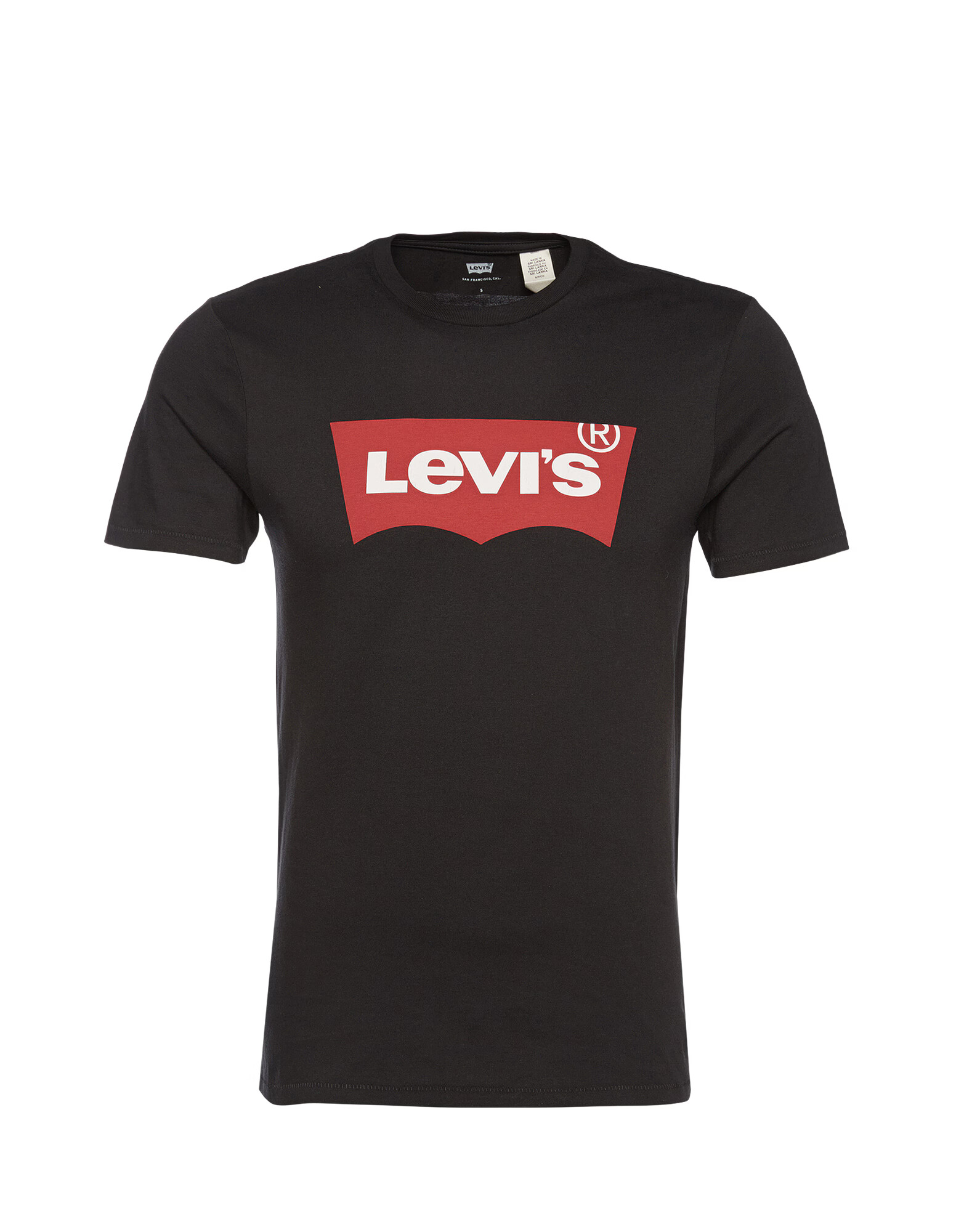 LEVI'S Tričko 'GRAPHIC SET-IN NECK BLACKS' červená / čierna - Pepit.sk