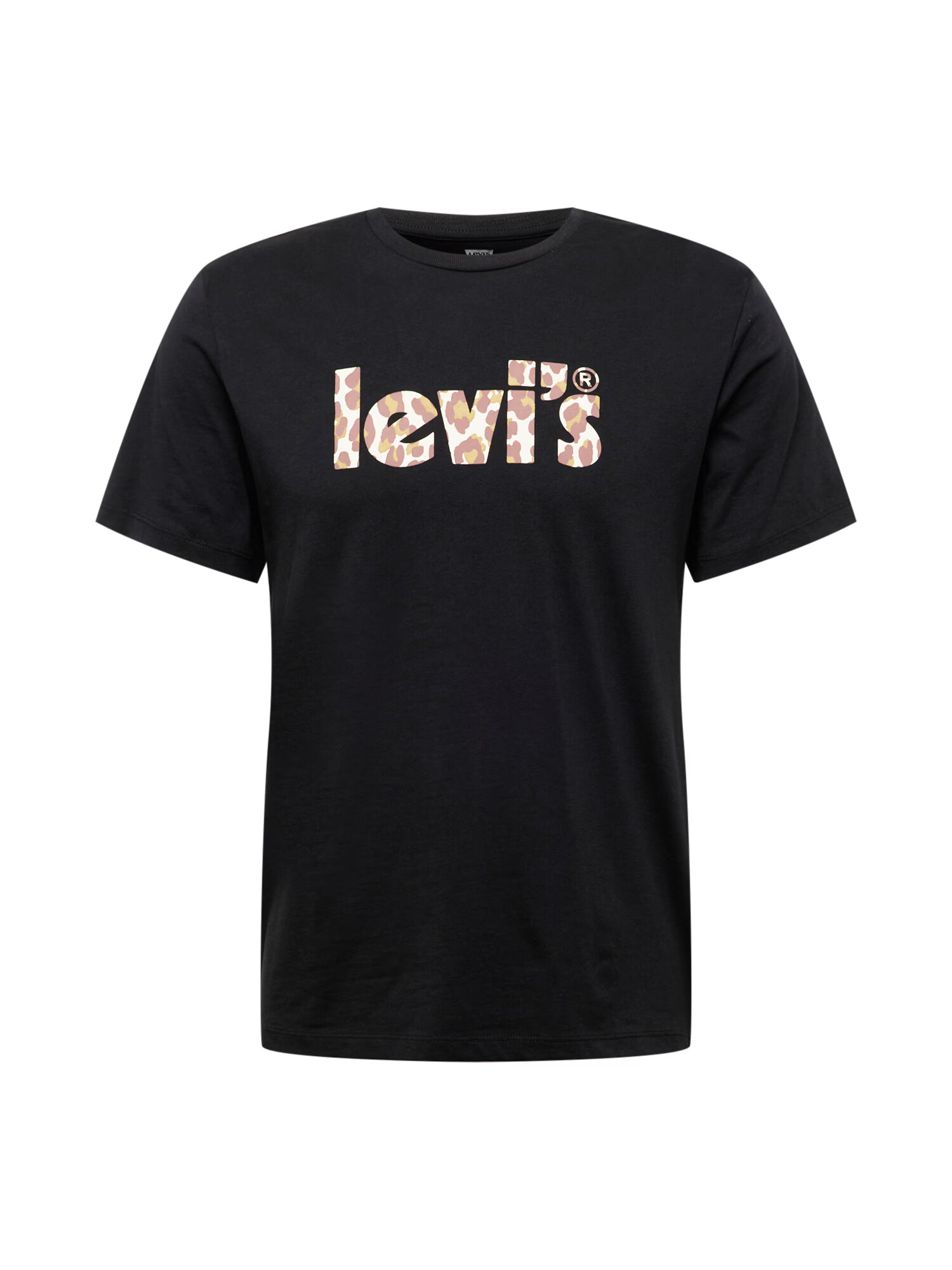 LEVI'S Tričko 'LSE_GRAPHIC CREWNECK TE BLACKS' piesková / hrdzavohnedá / čierna / biela - Pepit.sk