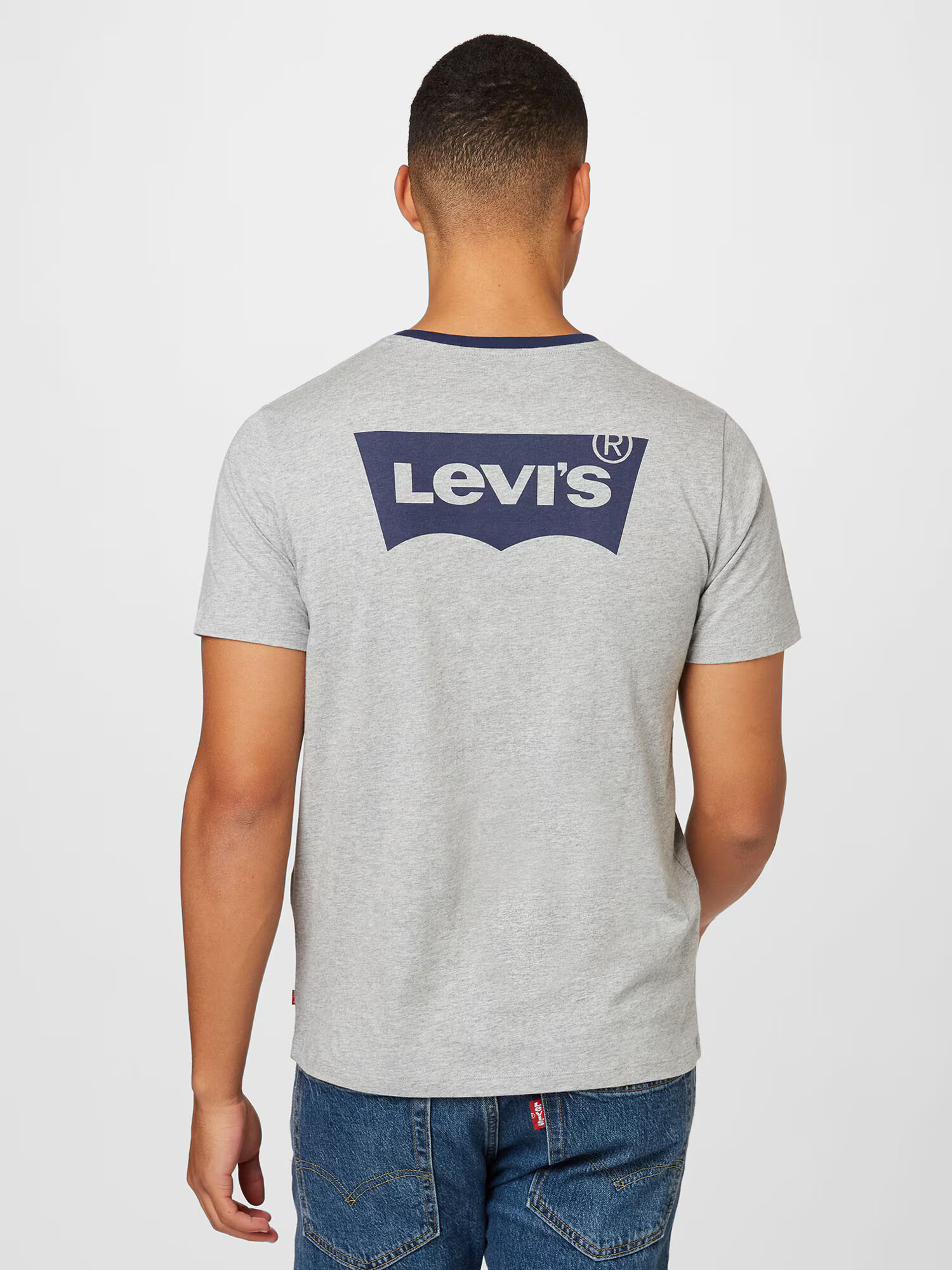 LEVI'S Tričko námornícka modrá / sivá melírovaná - Pepit.sk