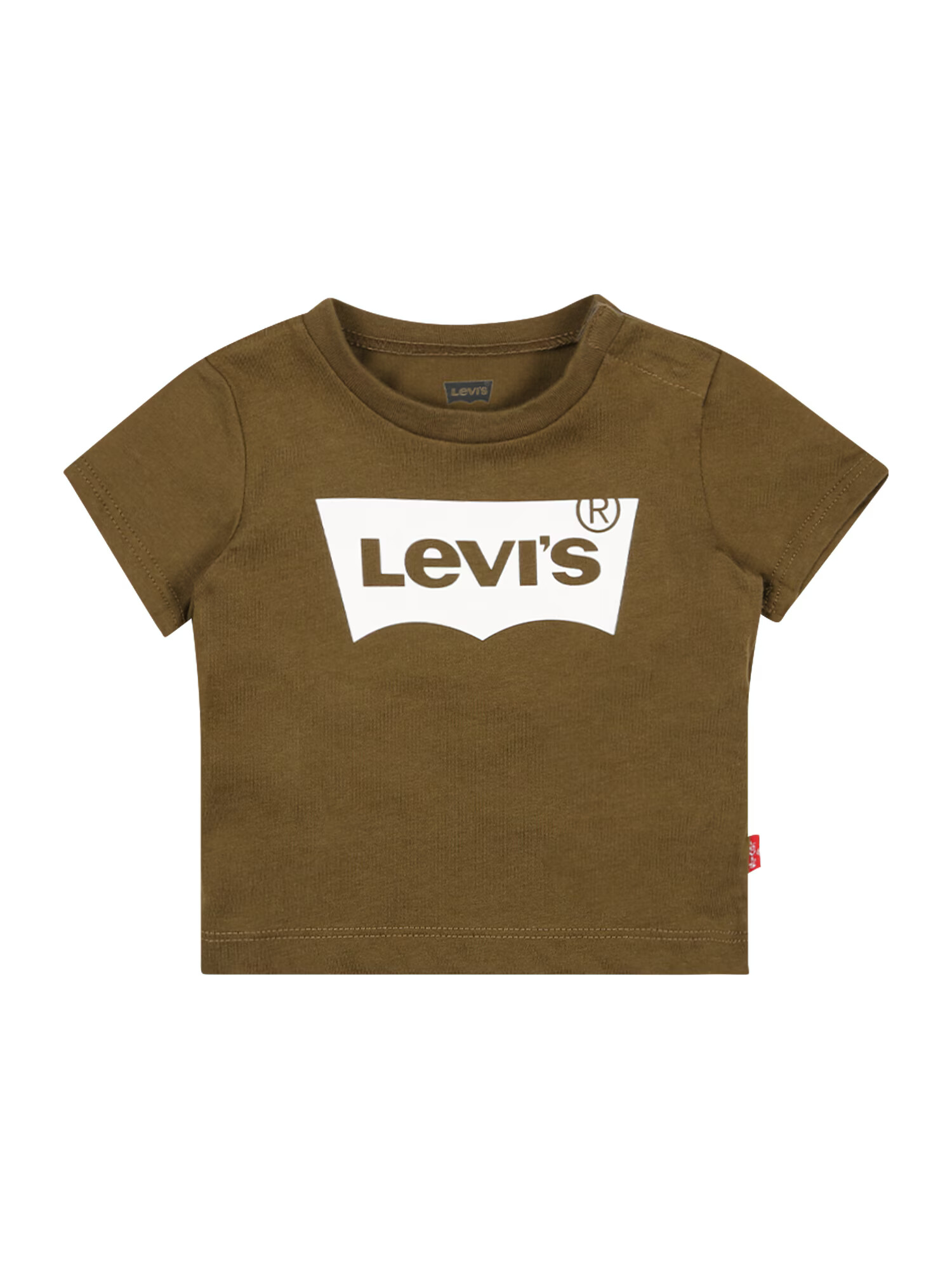 LEVI'S Tričko olivová / biela - Pepit.sk