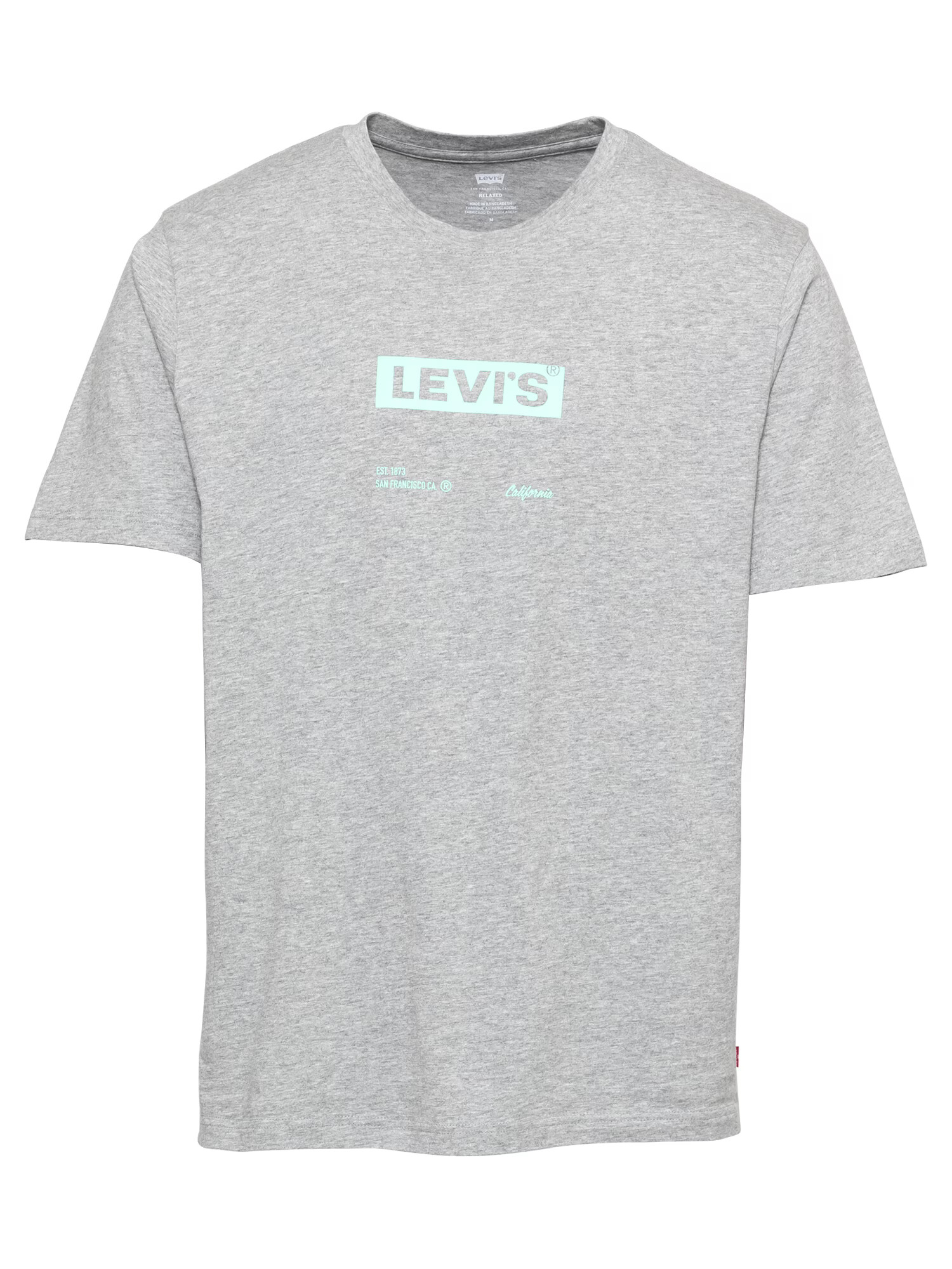 LEVI'S Tričko sivá melírovaná / mätová - Pepit.sk