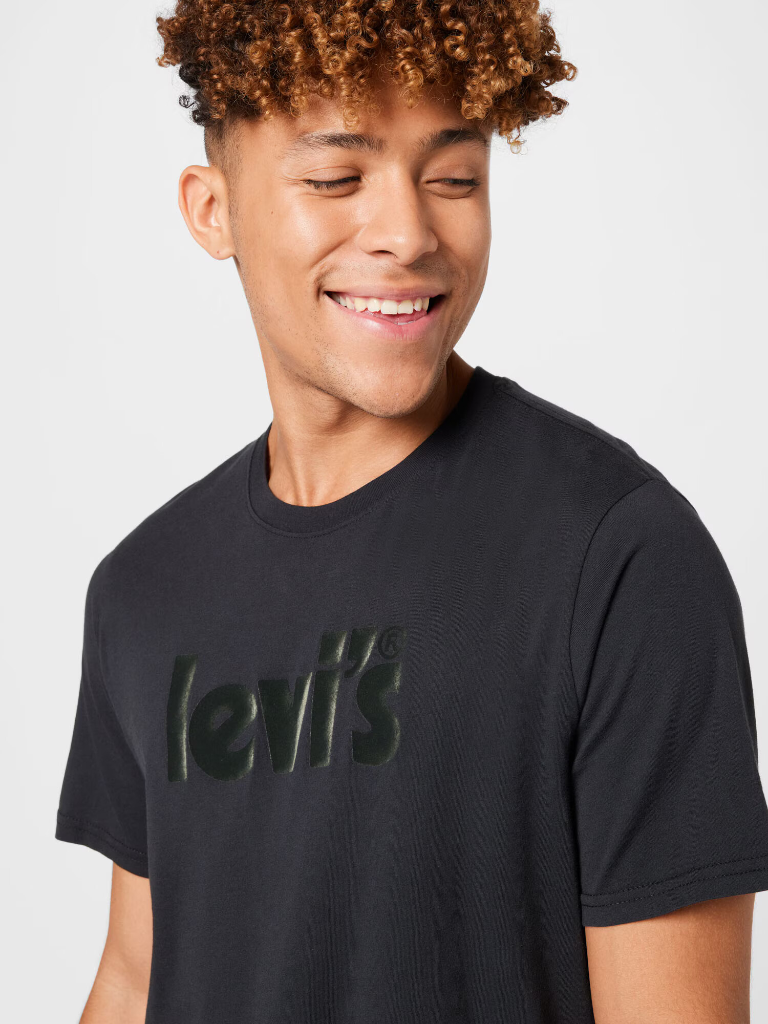 LEVI'S Tričko 'SS RELAXED FIT TEE BLACKS' čierna / čierna melírovaná - Pepit.sk