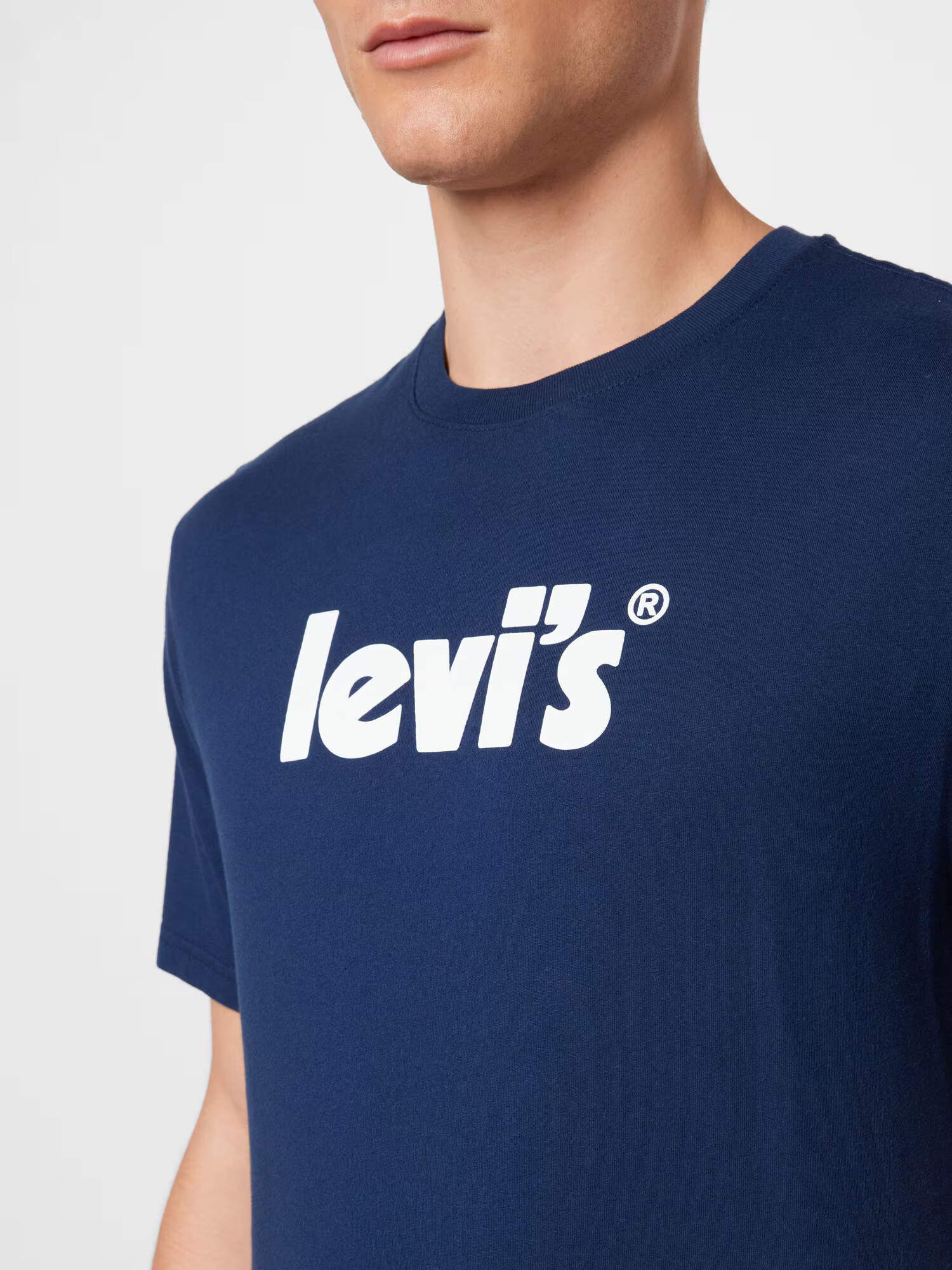 LEVI'S Tričko 'SS RELAXED FIT TEE BLUES' tmavomodrá / biela - Pepit.sk