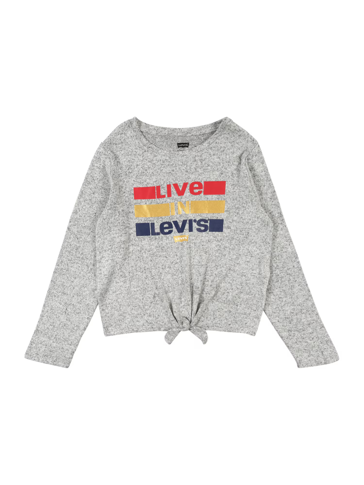 LEVI'S Tričko tmavomodrá / žltá / sivá melírovaná / červená - Pepit.sk