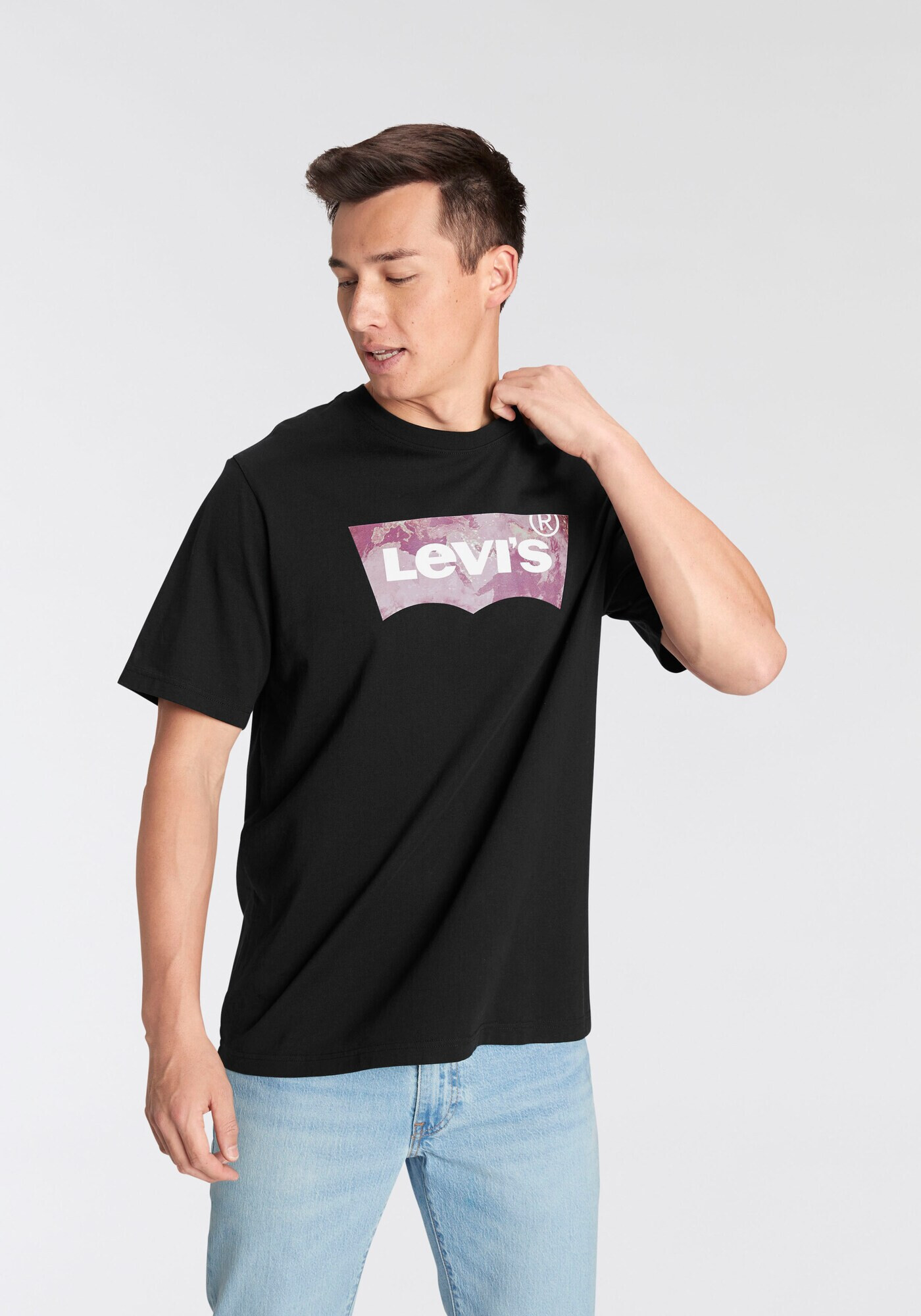 LEVI'S Tričko zmiešané farby / čierna - Pepit.sk