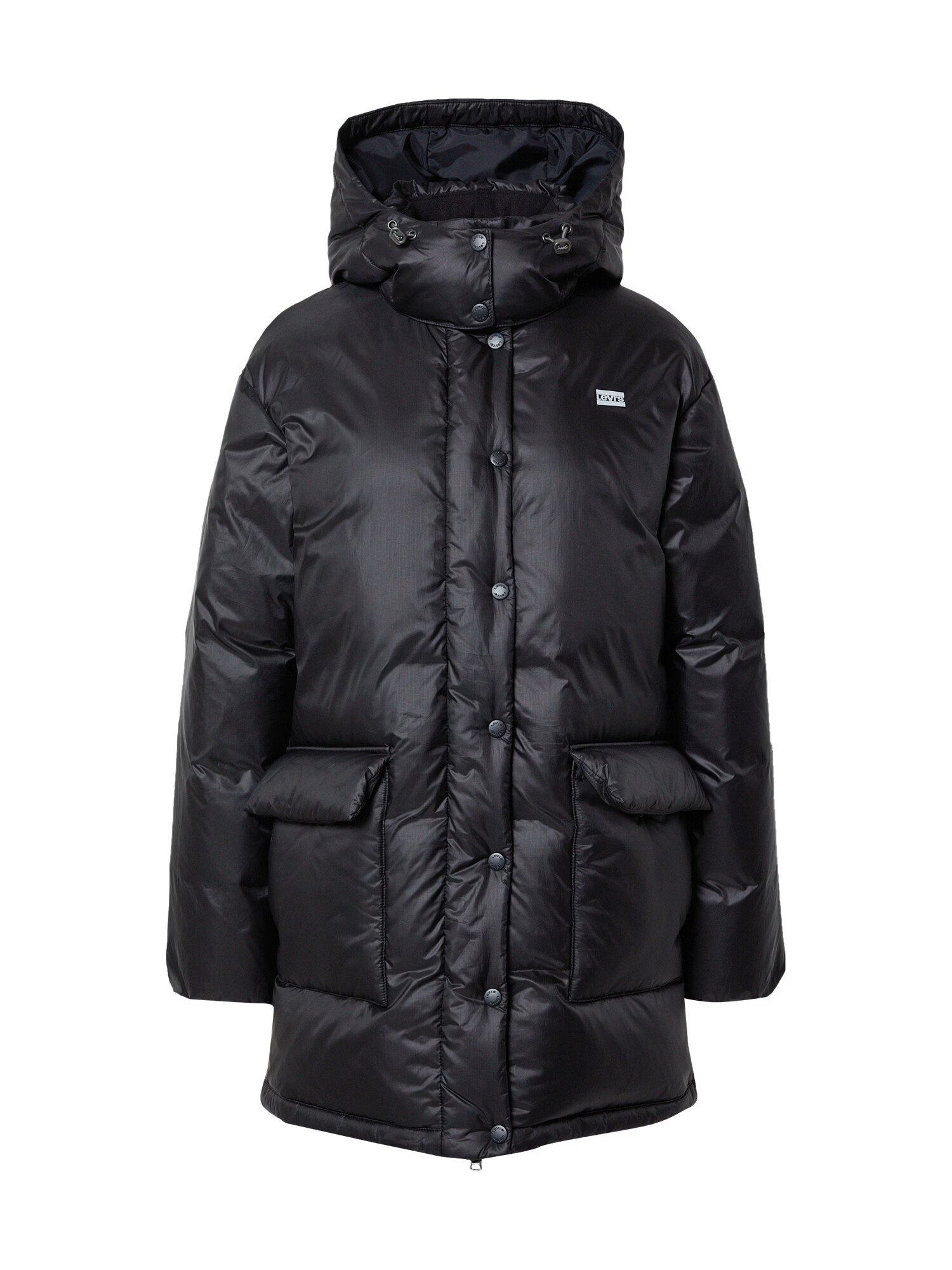 LEVI'S ® Zimný kabát 'CORE PUFFER MID BLACKS' čierna - Pepit.sk